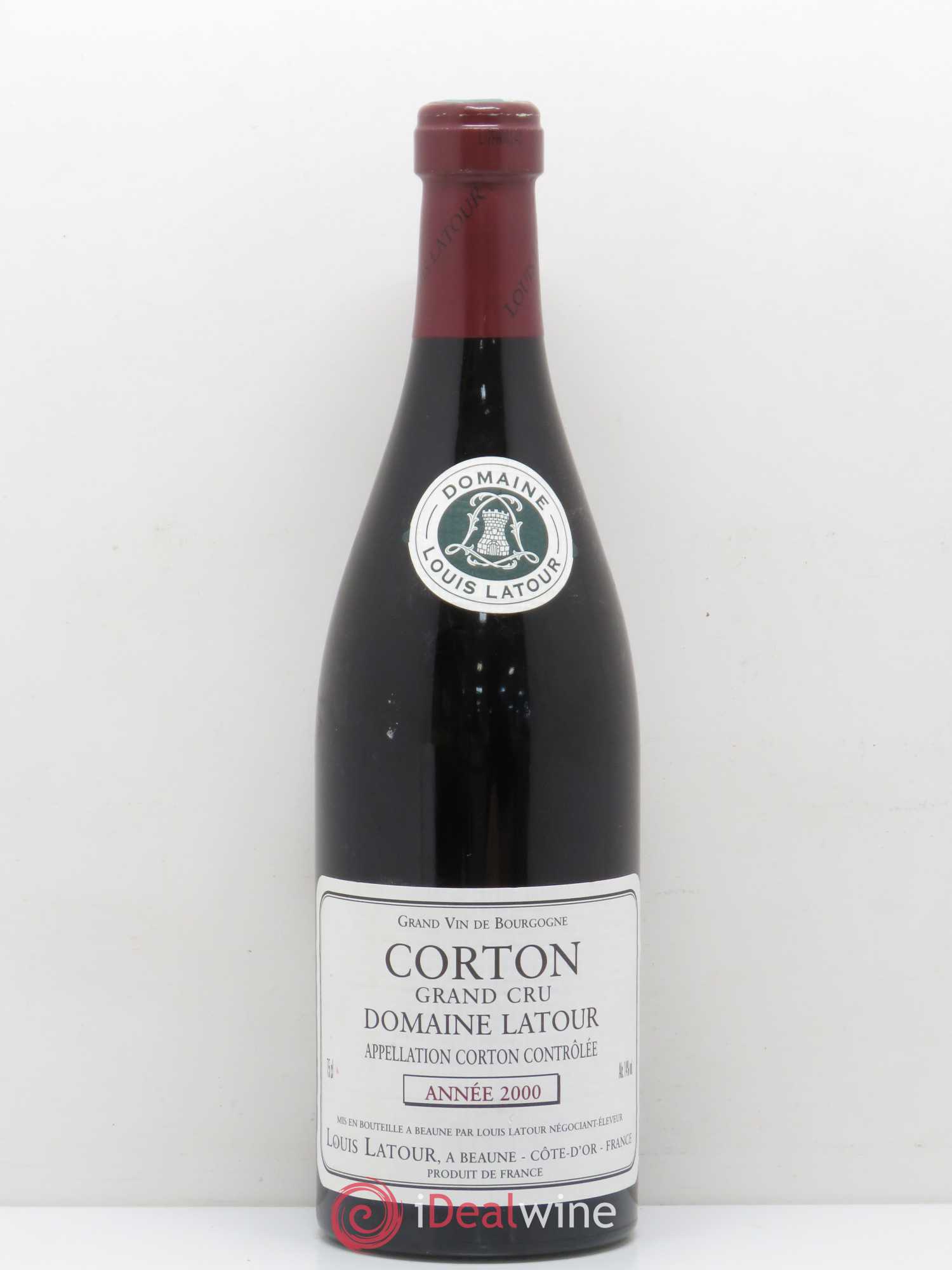 Corton Grand Cru Louis Latour 2000 - Lot de 1 bouteille - 0