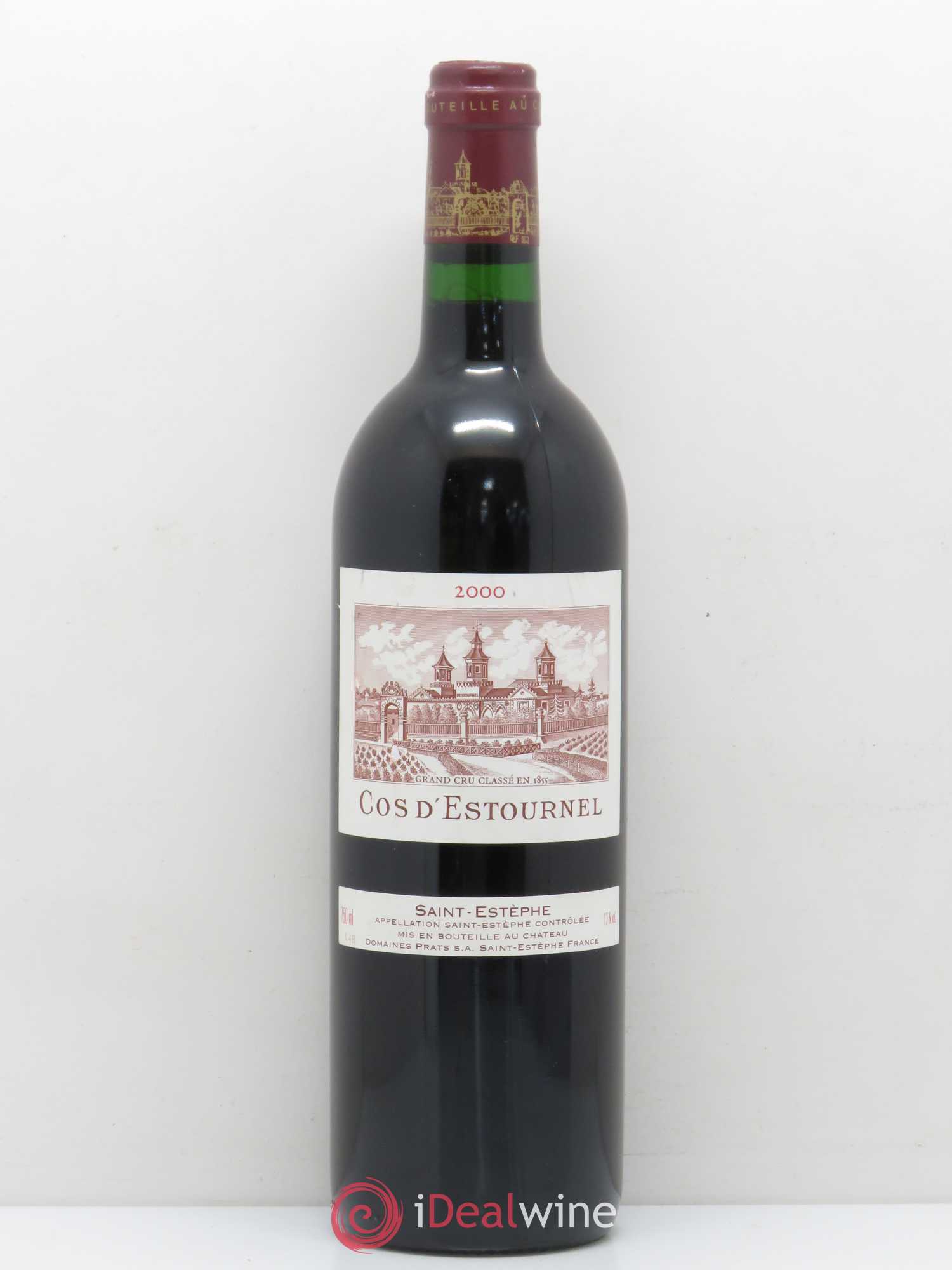 Cos d'Estournel 2ème Grand Cru Classé 2000 - Lot de 1 bouteille - 0