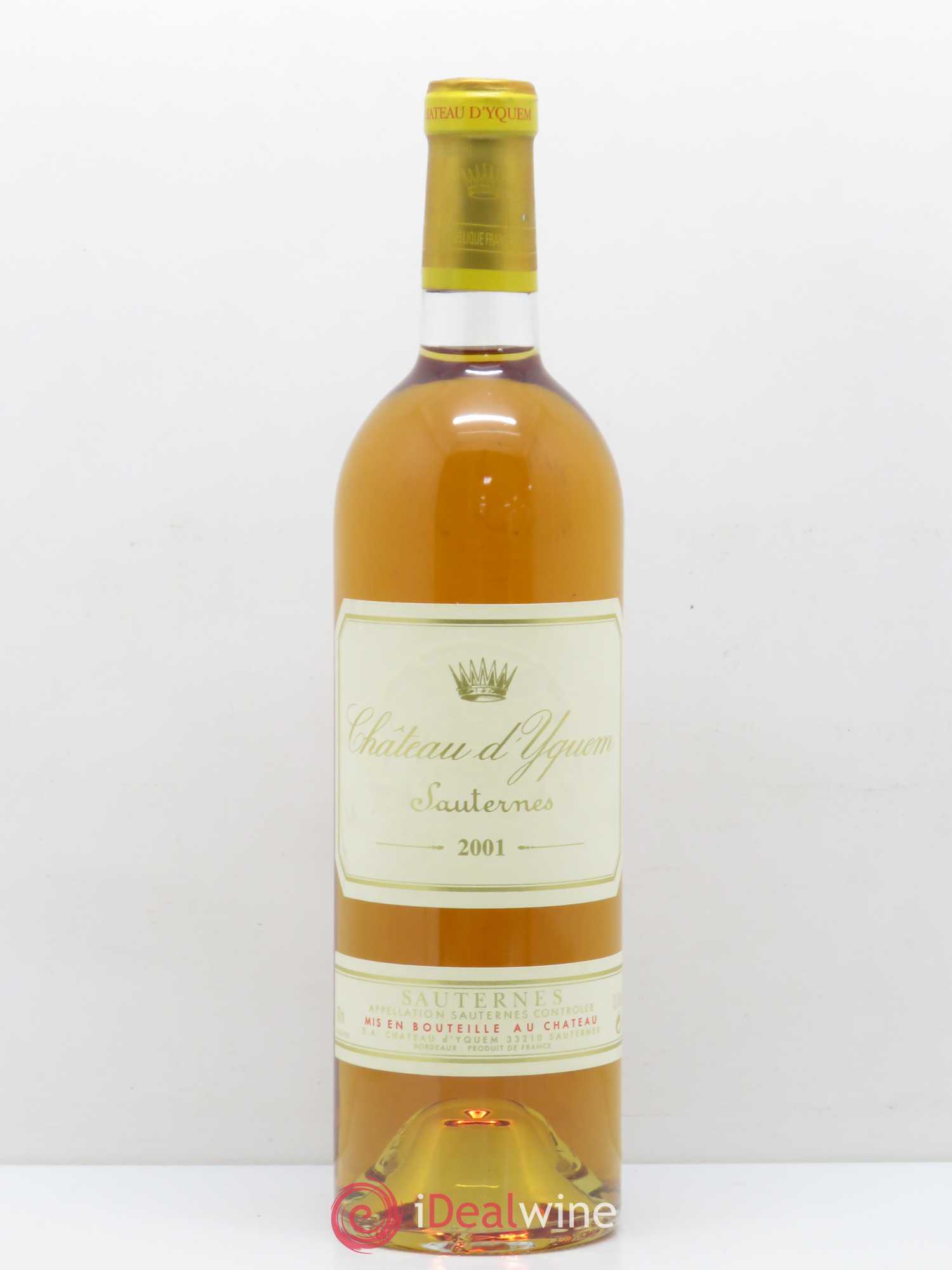 Château d' Yquem 1er Cru Classé Supérieur 2001 - Lotto di 1 bottiglia - 0
