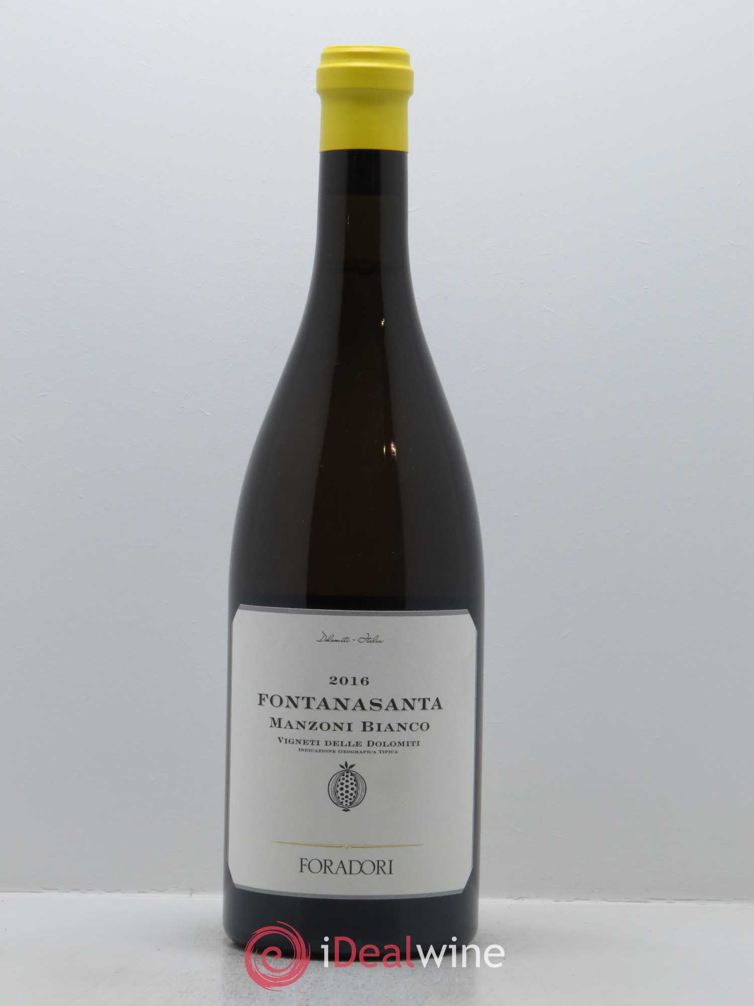 Vigneti delle Dolomiti IGT Fontanasanta Manzoni Elisabetta Foradori 2016 - Lot de 1 bouteille - 0