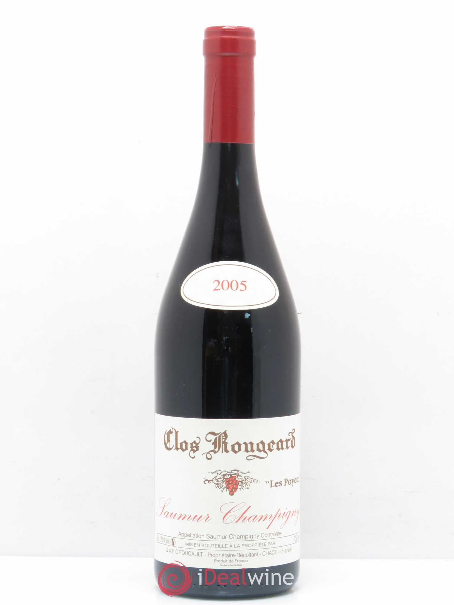 Saumur-Champigny Les Poyeux Clos Rougeard 2005 - Lot de 1 bouteille - 0