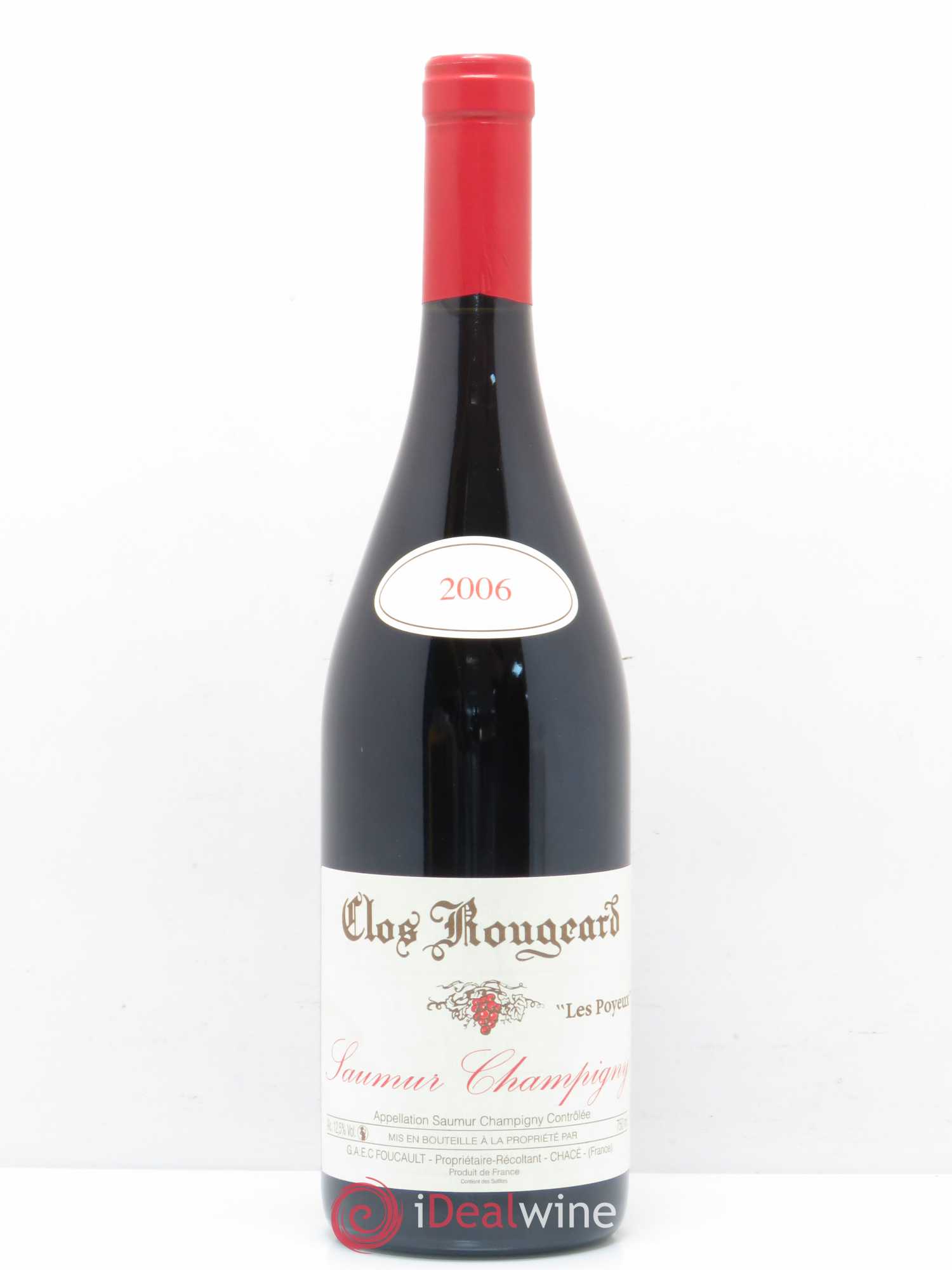 Saumur-Champigny Les Poyeux Clos Rougeard 2006 - Lot de 1 bouteille - 0