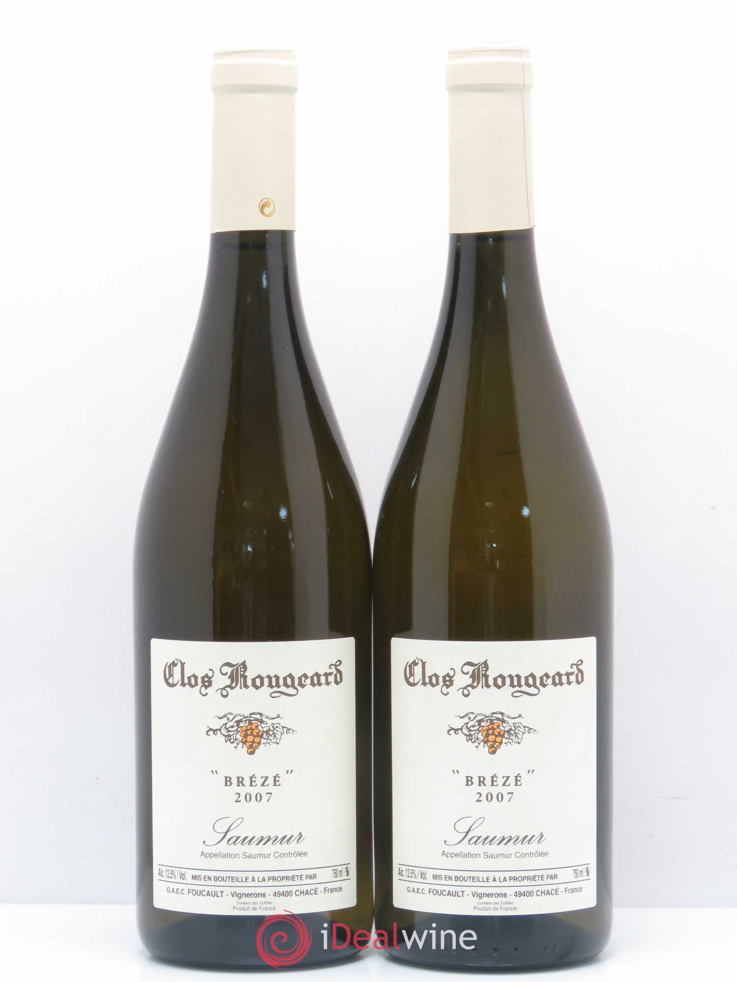 Saumur Brézé Clos Rougeard 2007 - Posten von 2 Flaschen - 0