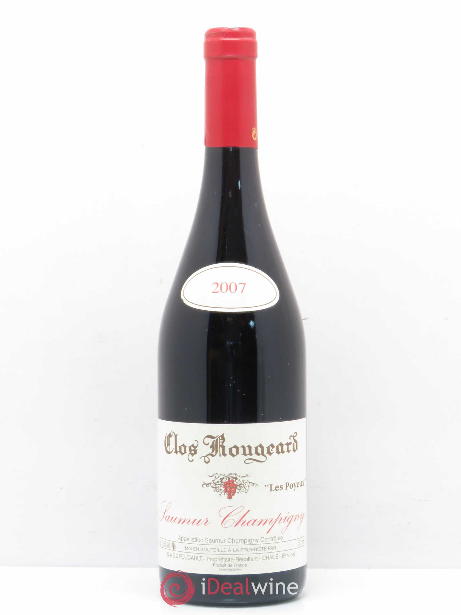 Saumur-Champigny Les Poyeux Clos Rougeard 2007 - Lot de 1 bouteille - 0
