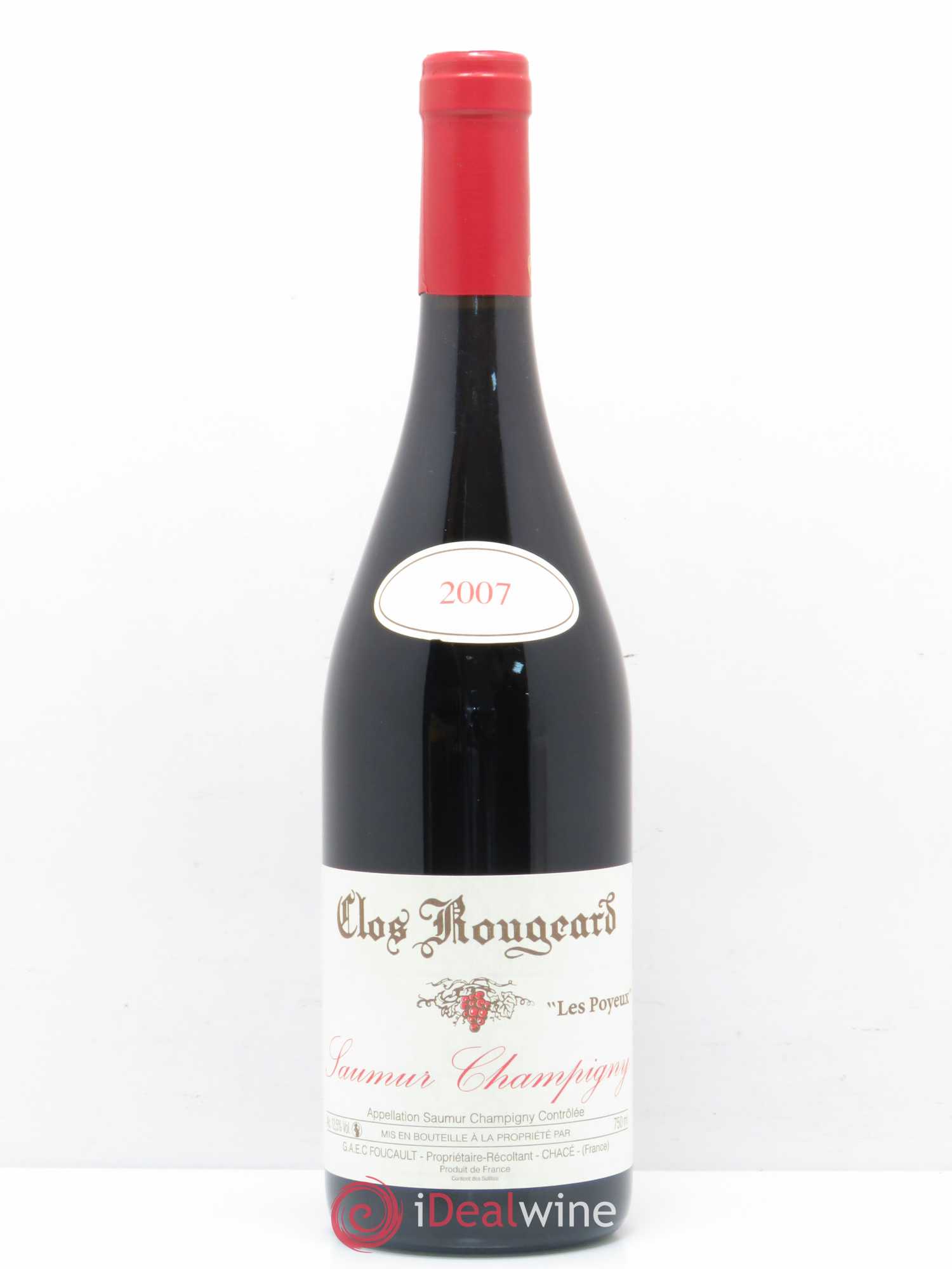 Saumur-Champigny Les Poyeux Clos Rougeard 2007 - Lot de 1 bouteille - 0