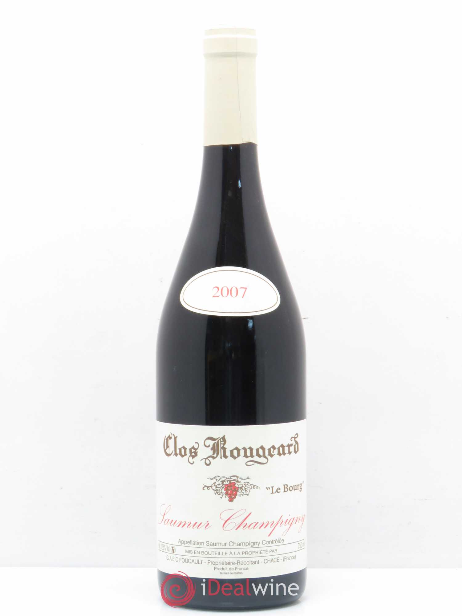 Saumur-Champigny Le Bourg Clos Rougeard 2007 - Lot de 1 bouteille - 0