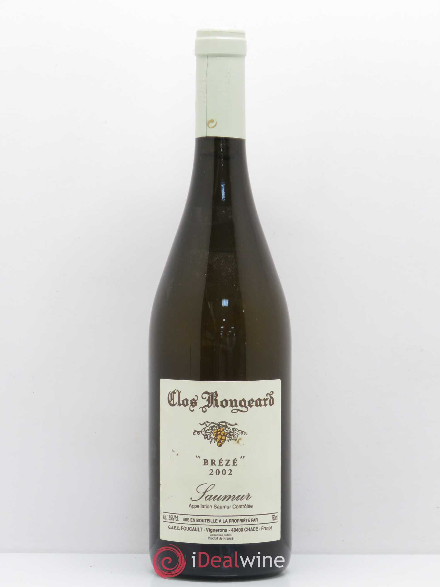 Saumur Brézé Clos Rougeard 2002 - Posten von 1 Flasche - 0