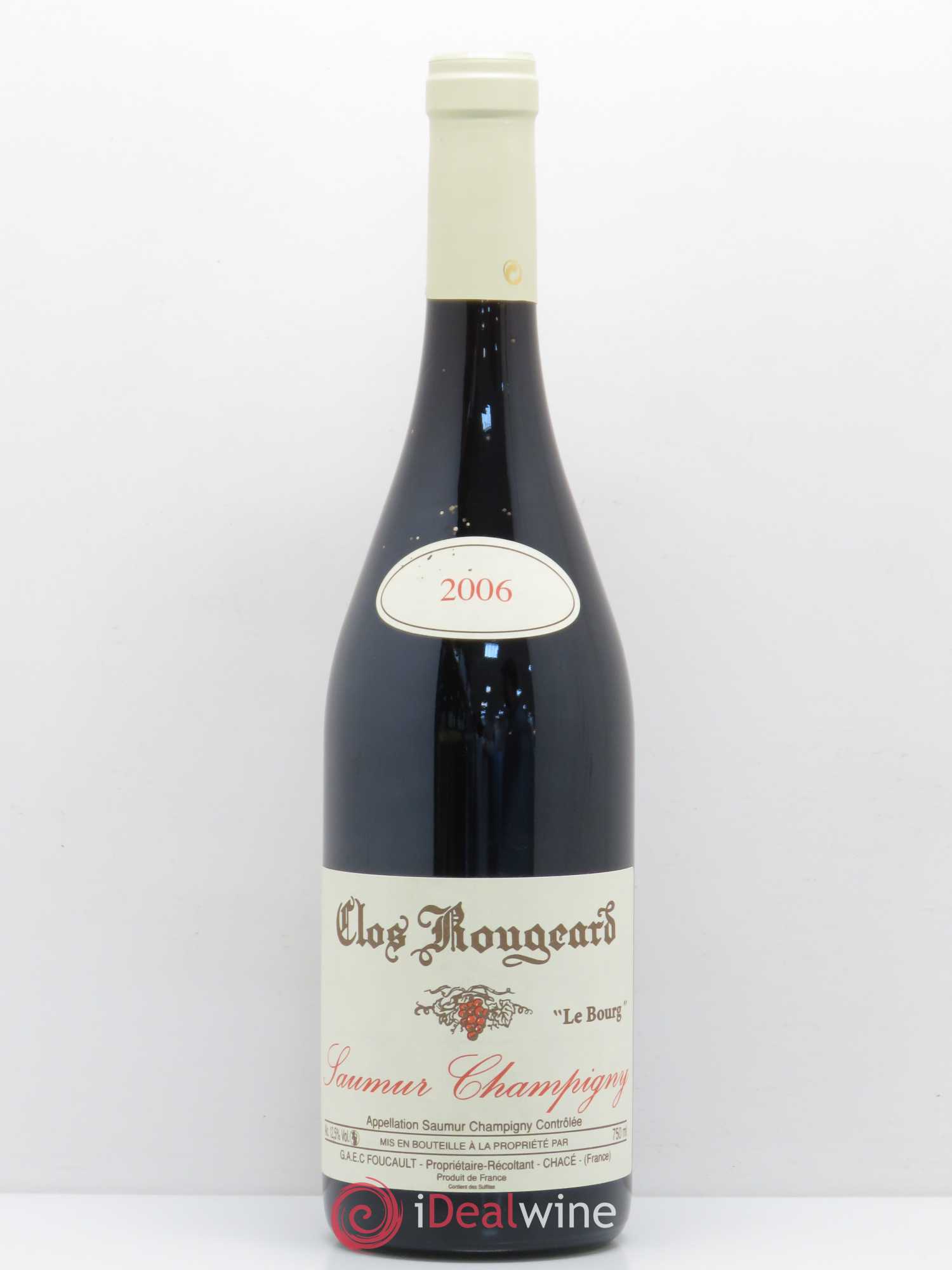 Saumur-Champigny Le Bourg Clos Rougeard 2006 - Lot de 1 bouteille - 0