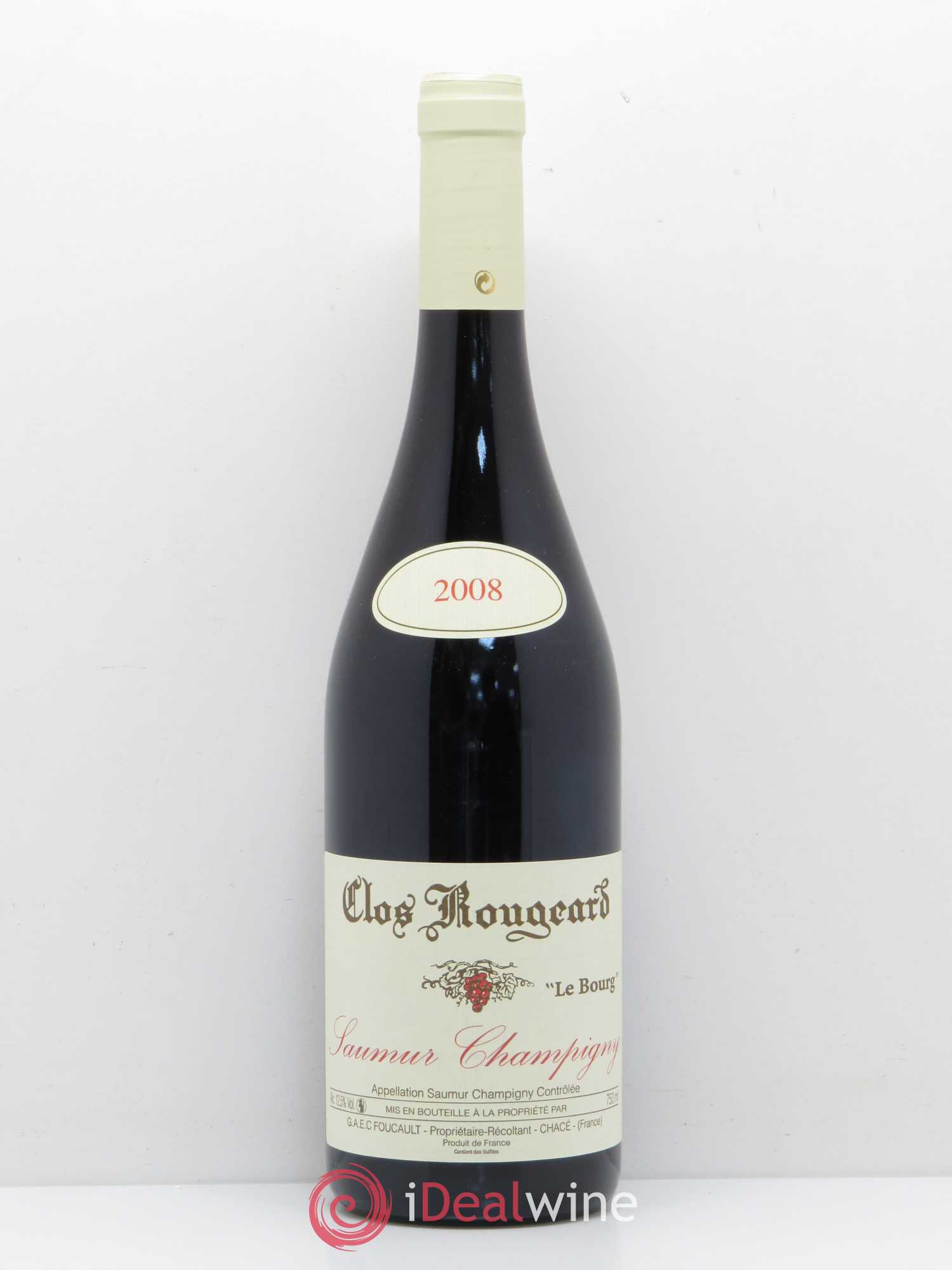 Saumur-Champigny Le Bourg Clos Rougeard 2008 - Lot de 1 bouteille - 0