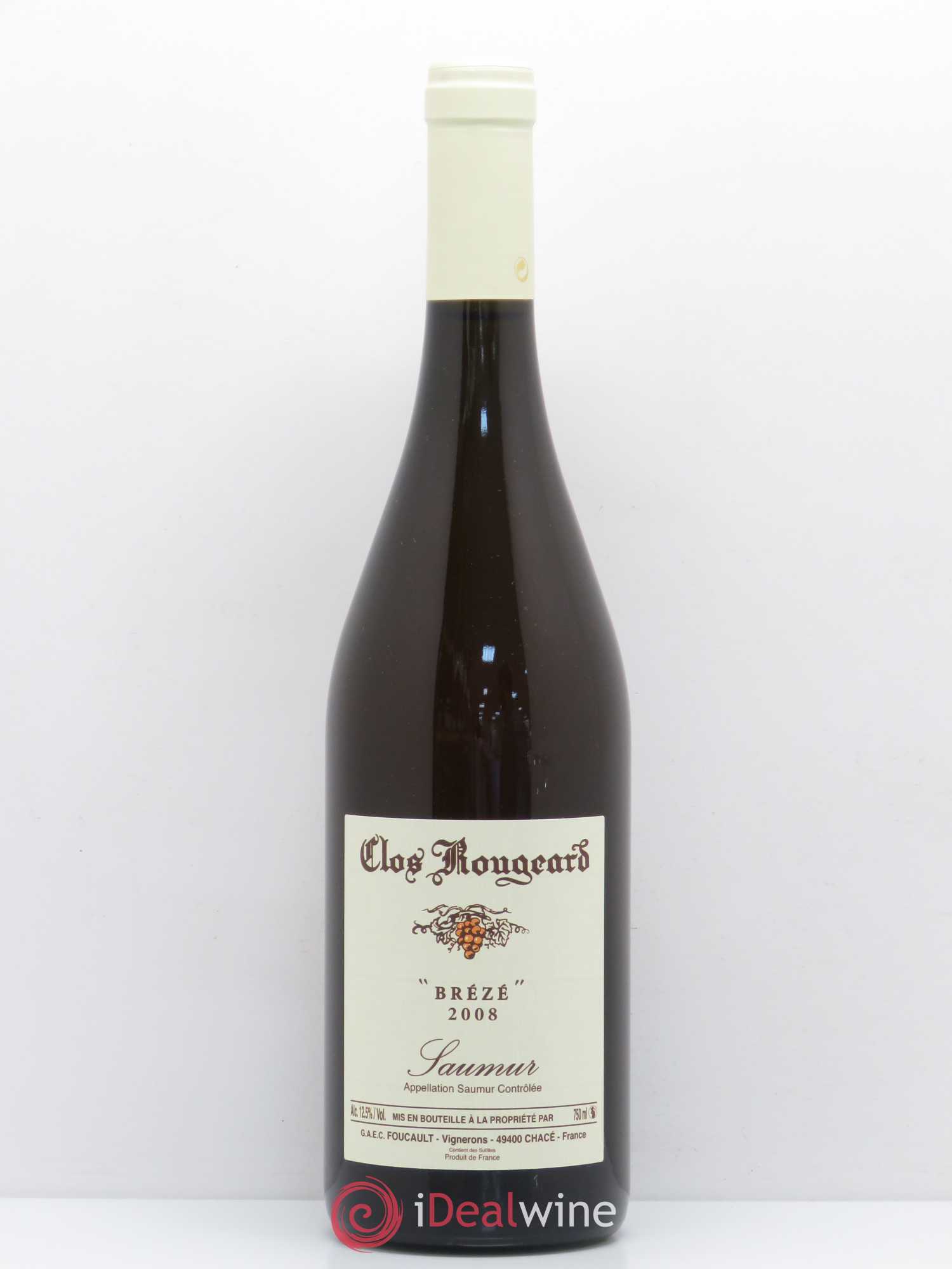 Saumur Brézé Clos Rougeard 2008 - Lot de 1 bouteille - 0