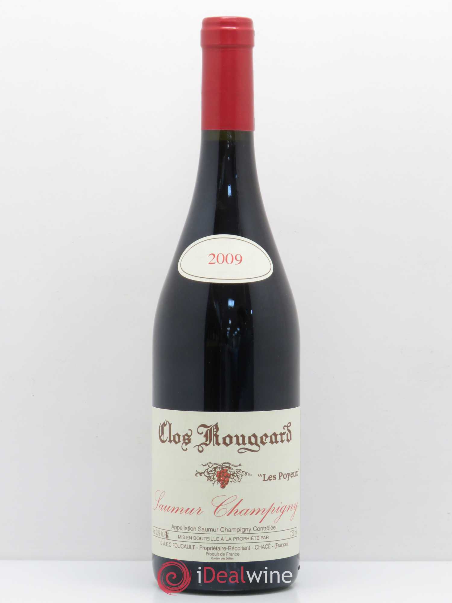 Saumur-Champigny Les Poyeux Clos Rougeard 2009 - Lot de 1 bouteille - 0