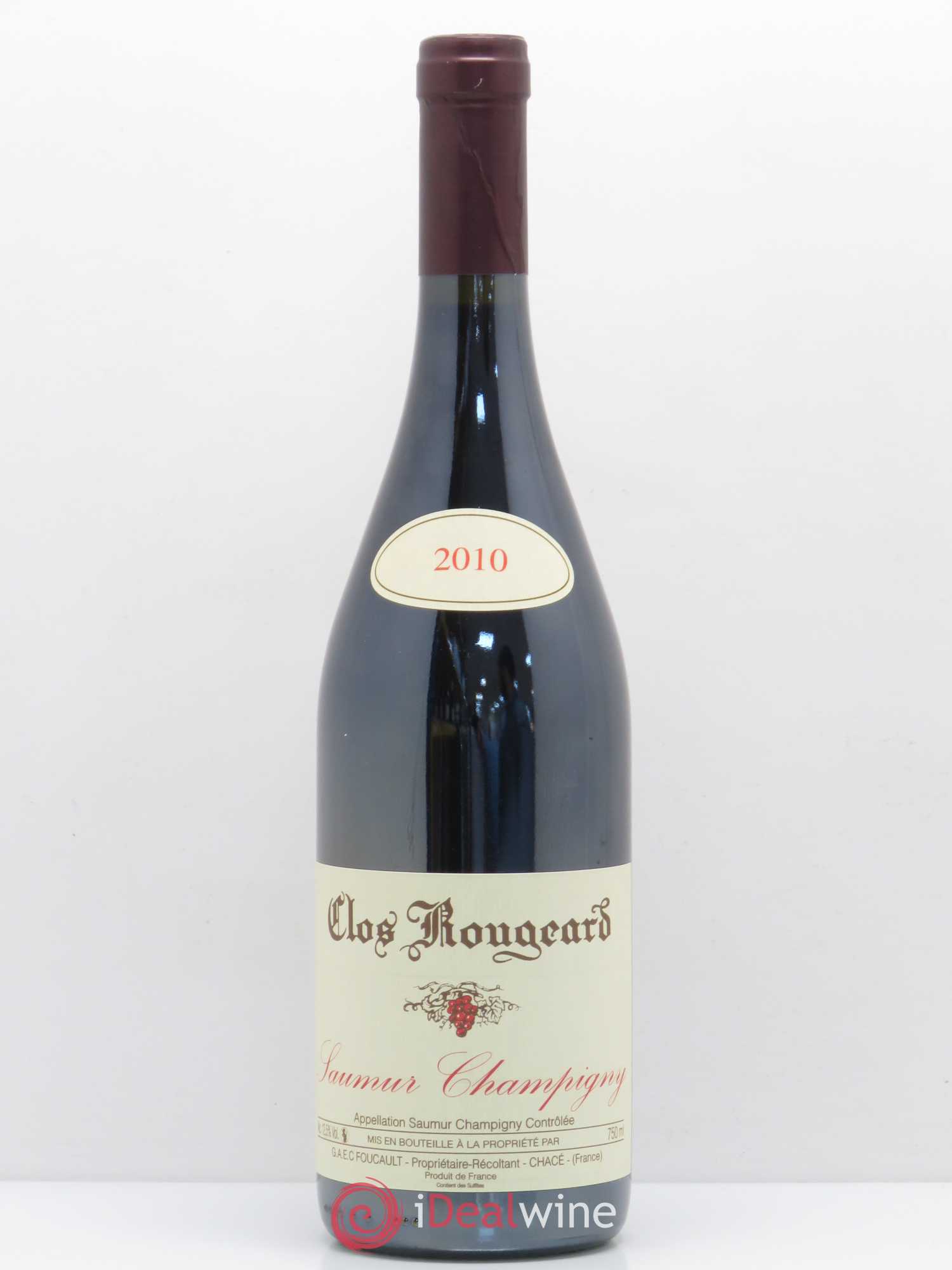 Saumur-Champigny Clos Rougeard 2010 - Lot de 1 bouteille - 0
