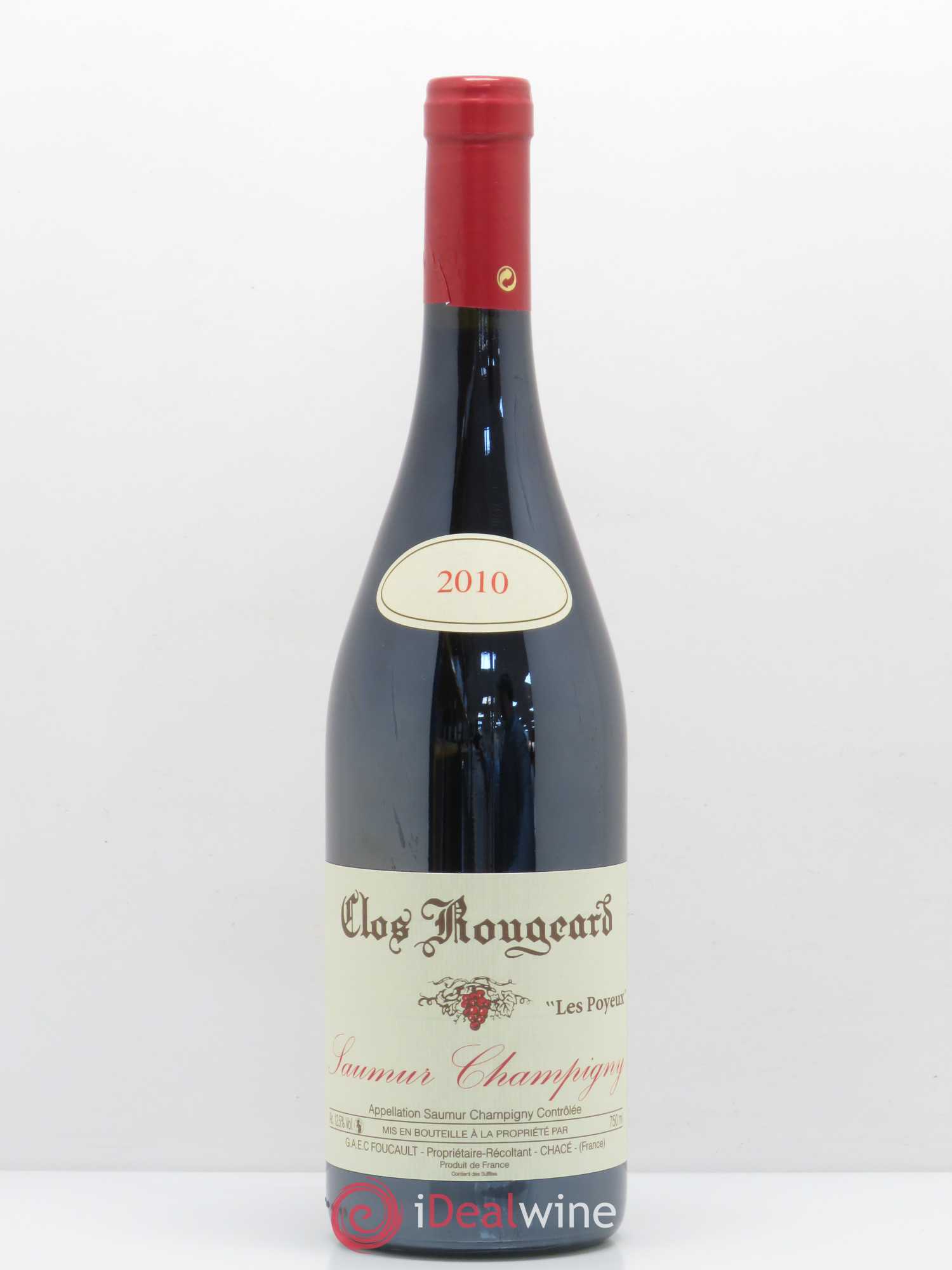 Saumur-Champigny Les Poyeux Clos Rougeard 2010 - Lot de 1 bouteille - 0