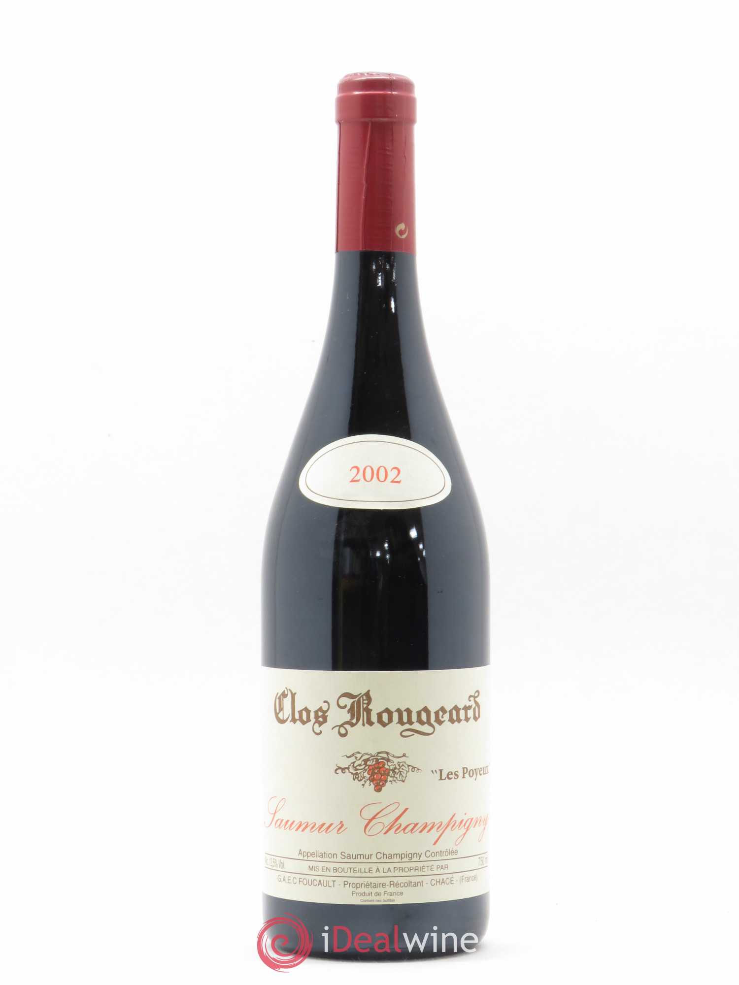 Saumur-Champigny Les Poyeux Clos Rougeard 2002 - Lot de 1 bouteille - 0