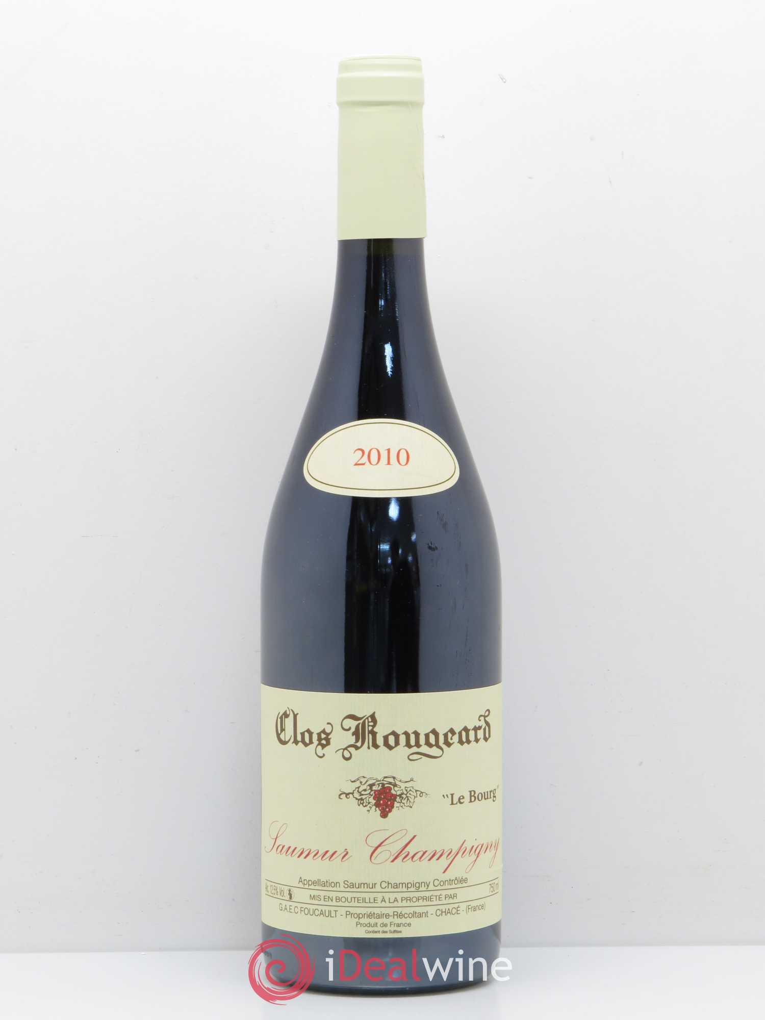 Saumur-Champigny Le Bourg Clos Rougeard 2010 - Lot de 1 bouteille - 0