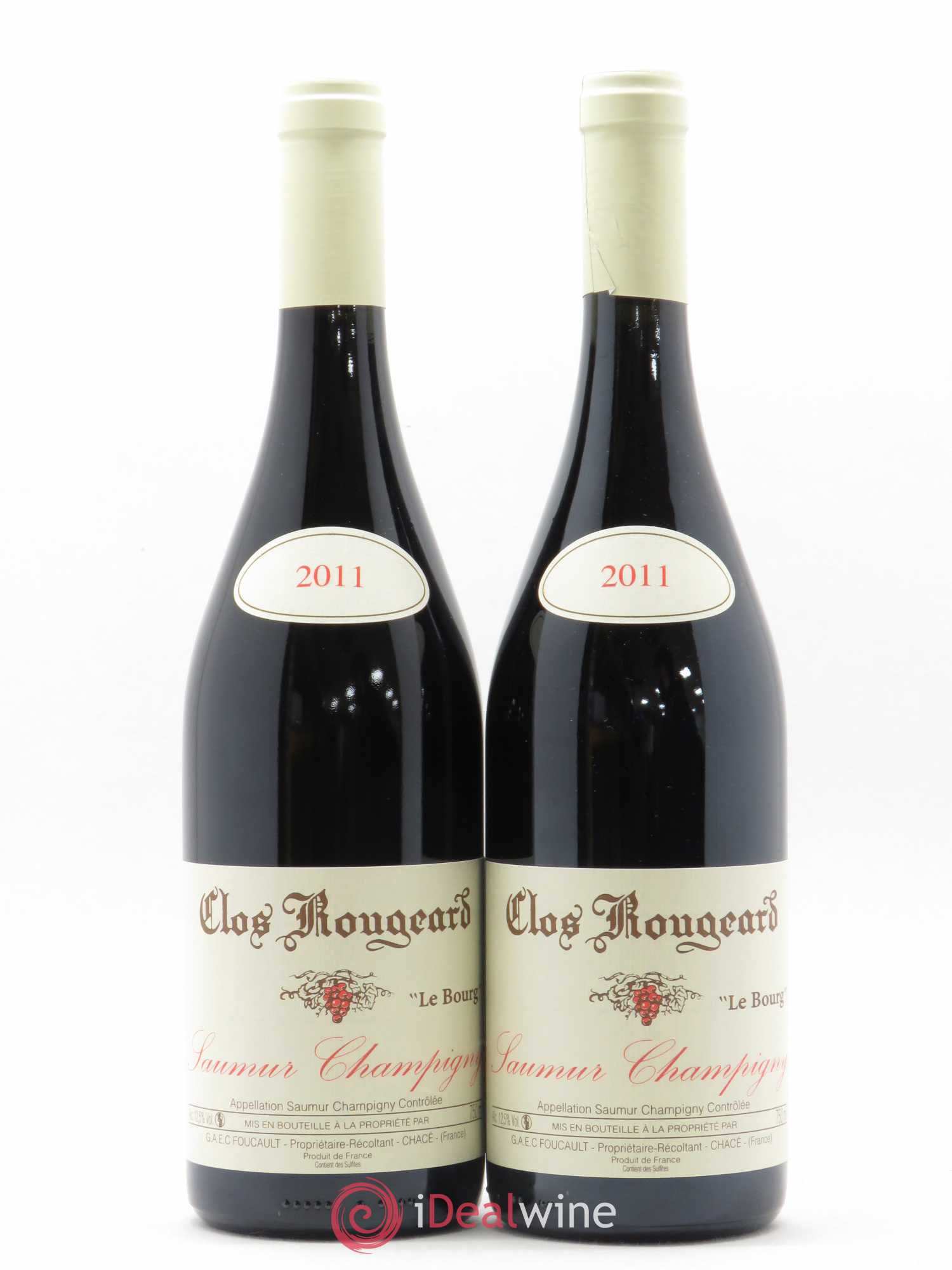 Saumur-Champigny Le Bourg Clos Rougeard 2011 - Lot de 2 bouteilles - 0