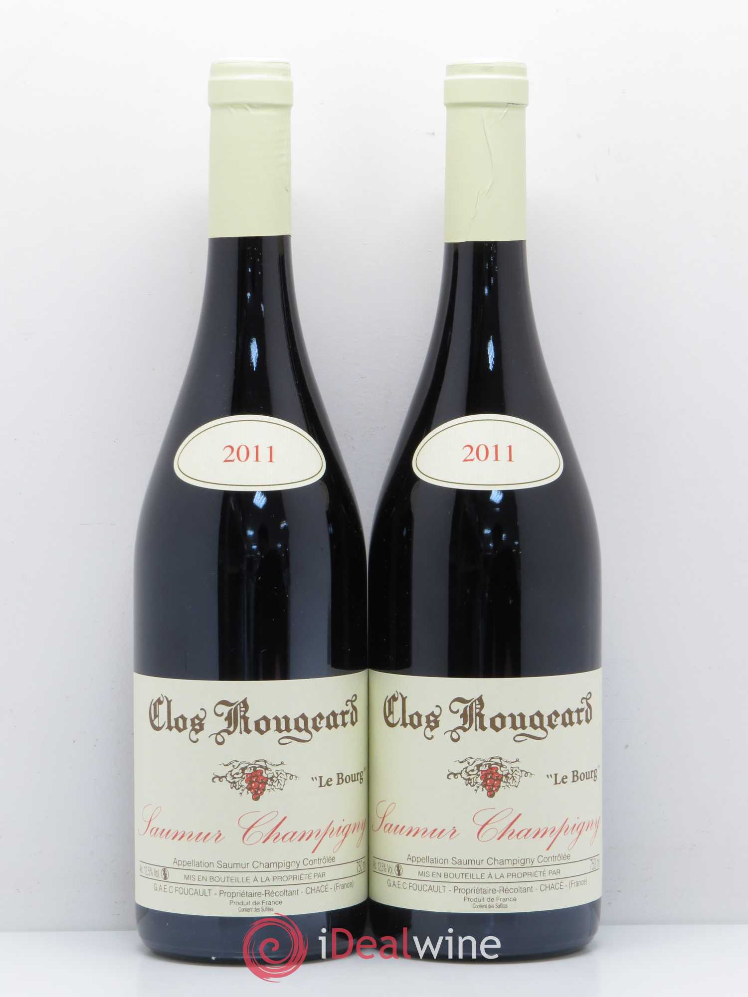 Saumur-Champigny Le Bourg Clos Rougeard 2011 - Lot de 2 bouteilles - 0