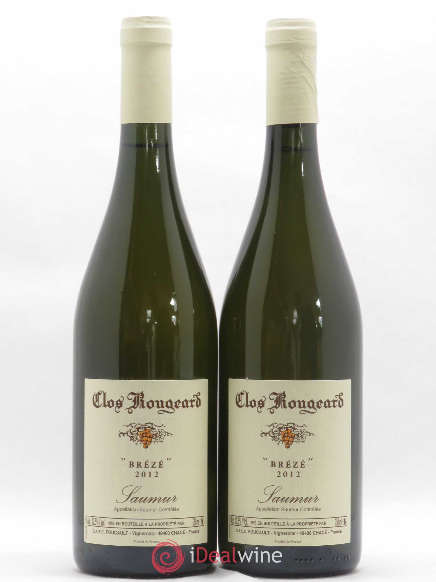 Saumur Brézé Clos Rougeard 2012 - Posten von 2 Flaschen - 0