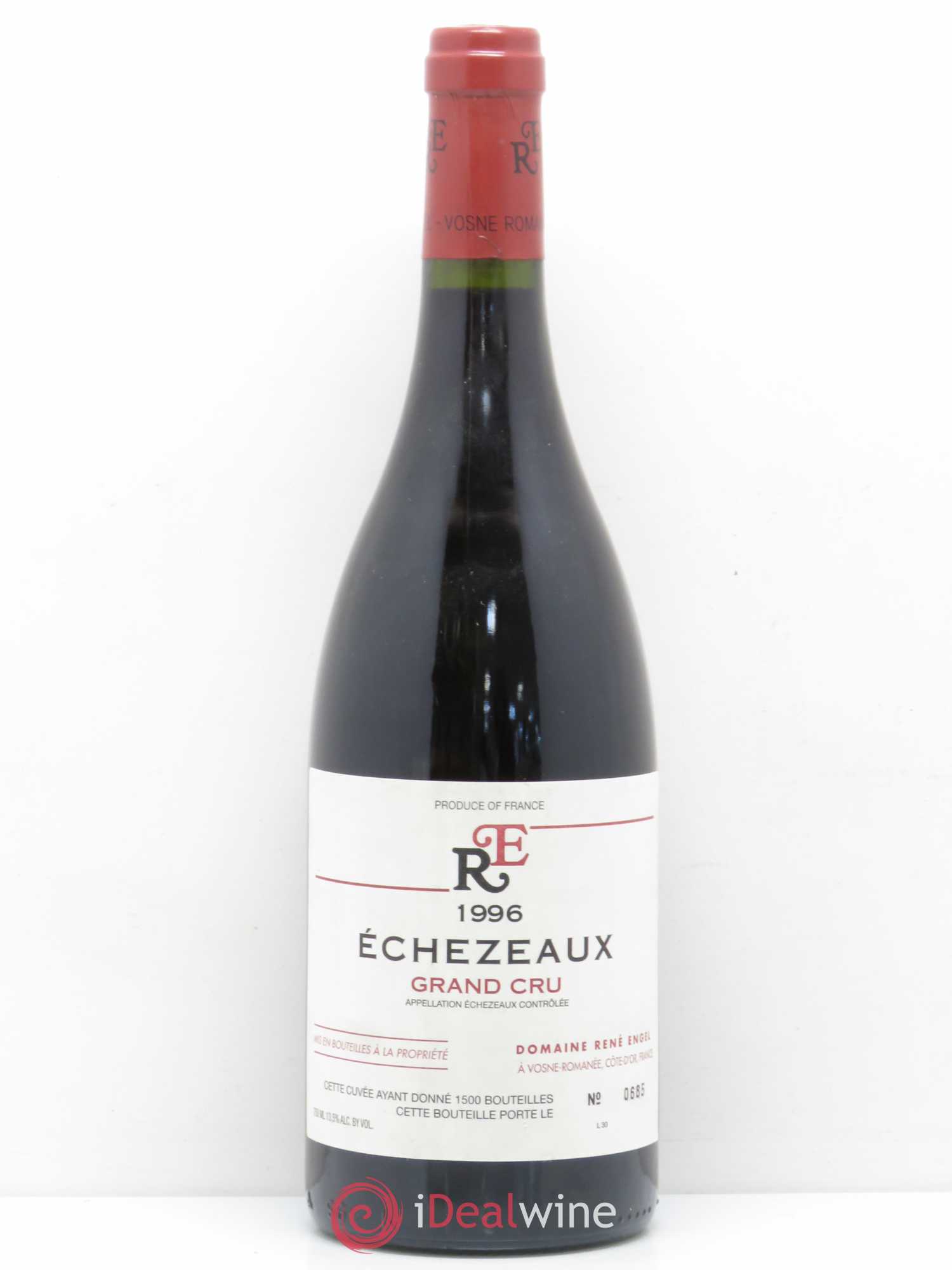 Echezeaux Grand Cru René Engel - Eugénie (Domaine) 1996 - Lot de 1 bouteille - 0