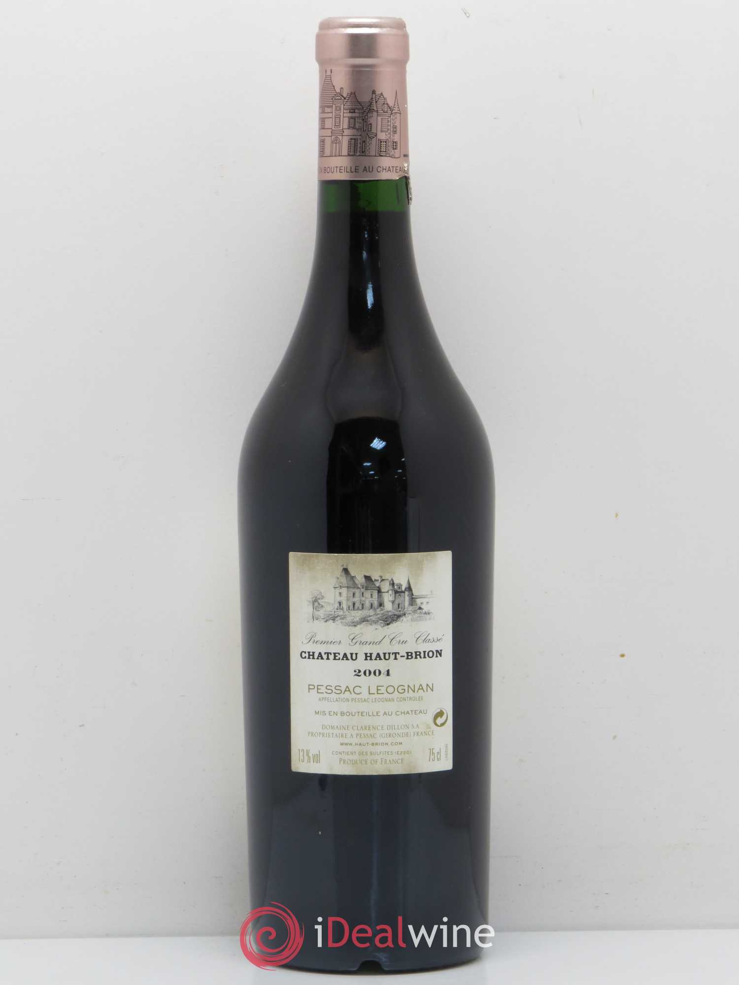 Château Haut Brion 1er Grand Cru Classé 2004 - Lot de 1 bouteille - 1