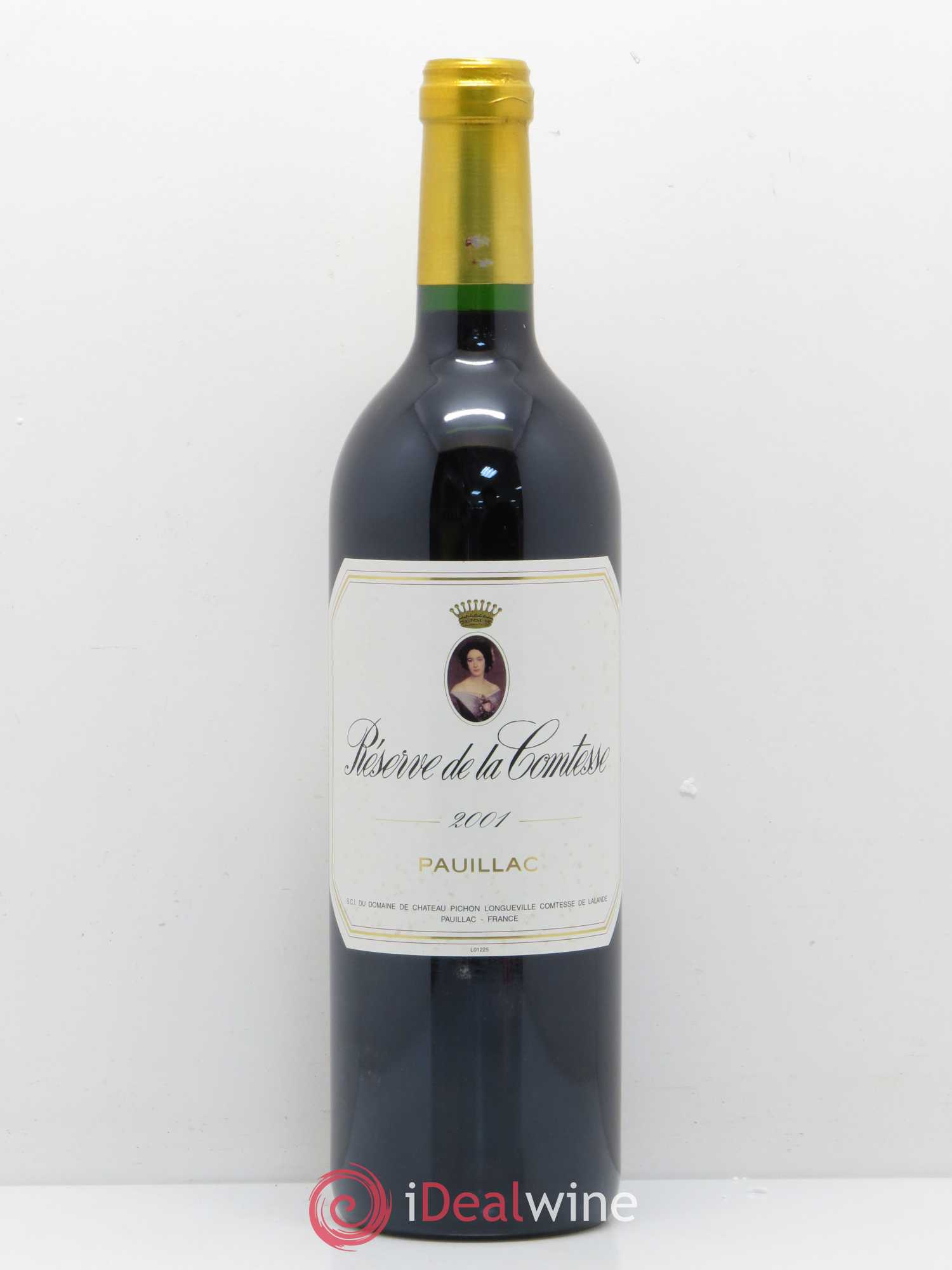Réserve de la Comtesse Second Vin 2001 - Lot de 1 bouteille - 0