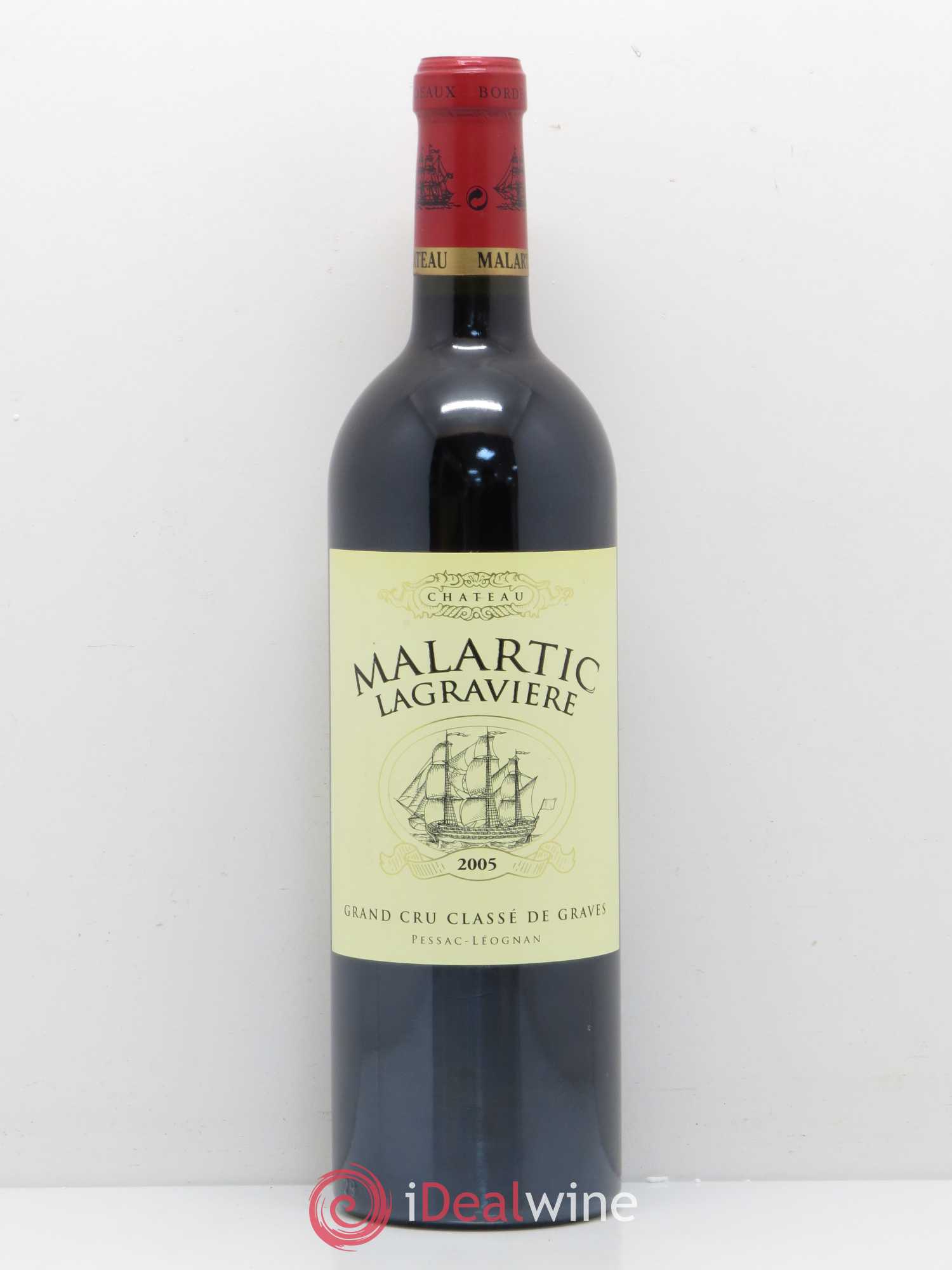 Château Malartic-Lagravière Cru Classé de Graves 2005 - Lot de 1 bouteille - 0