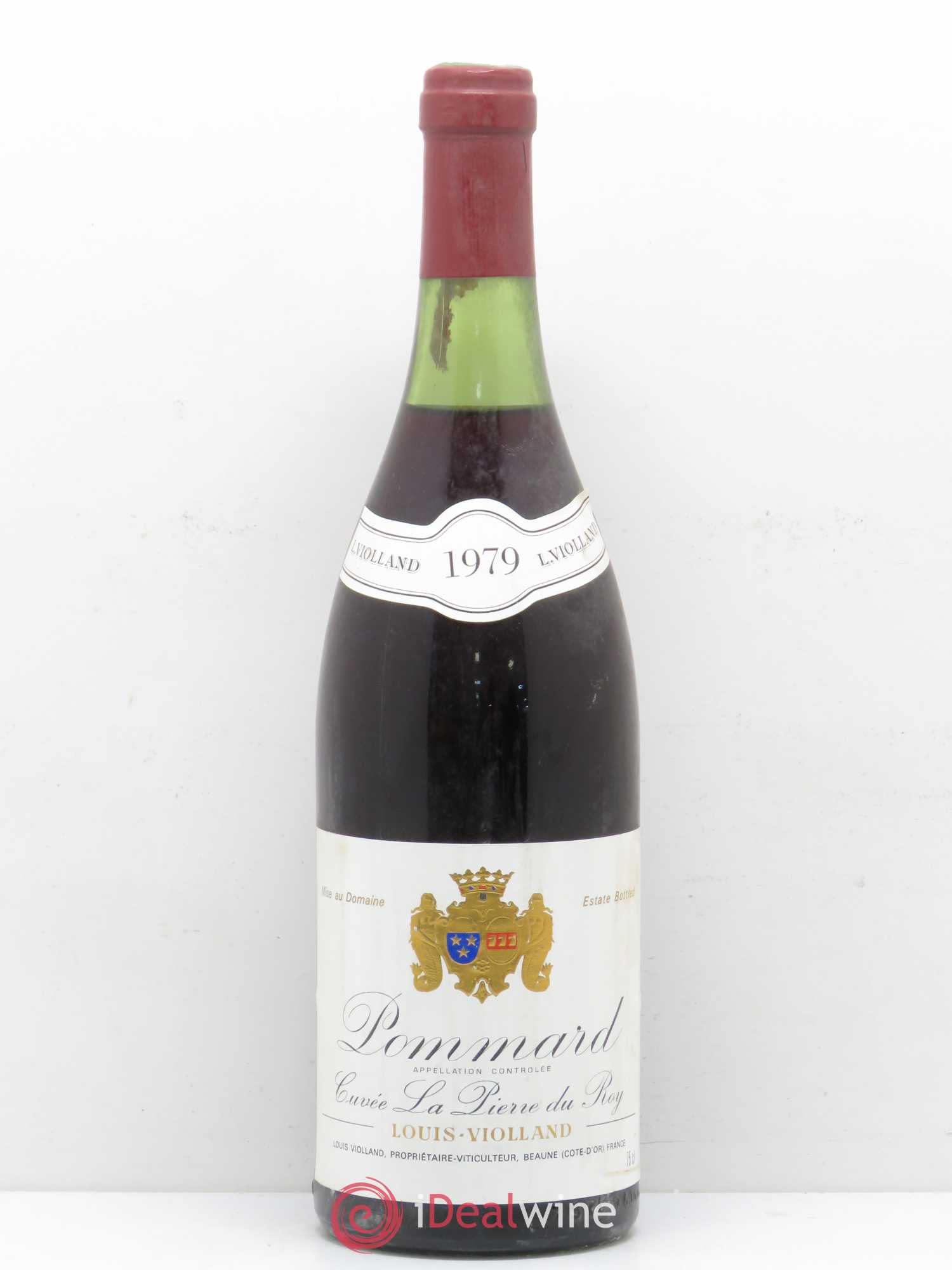 Pommard Cuvée la Pierre du Roy L. Violland 1979 - Posten von 1 Flasche - 0