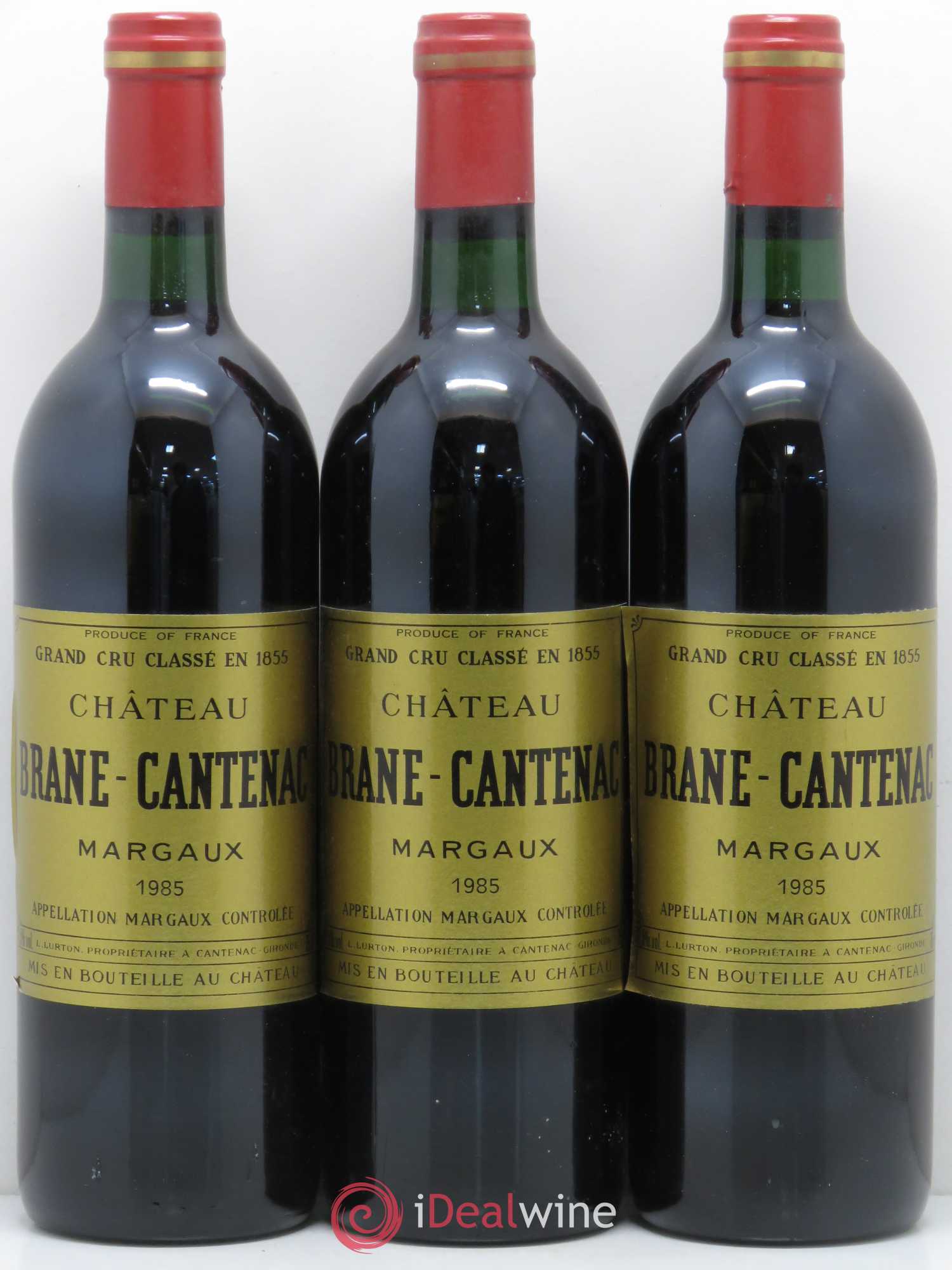 Château Brane Cantenac 2ème Grand Cru Classé 1985 - Lot de 11 bouteilles - 2