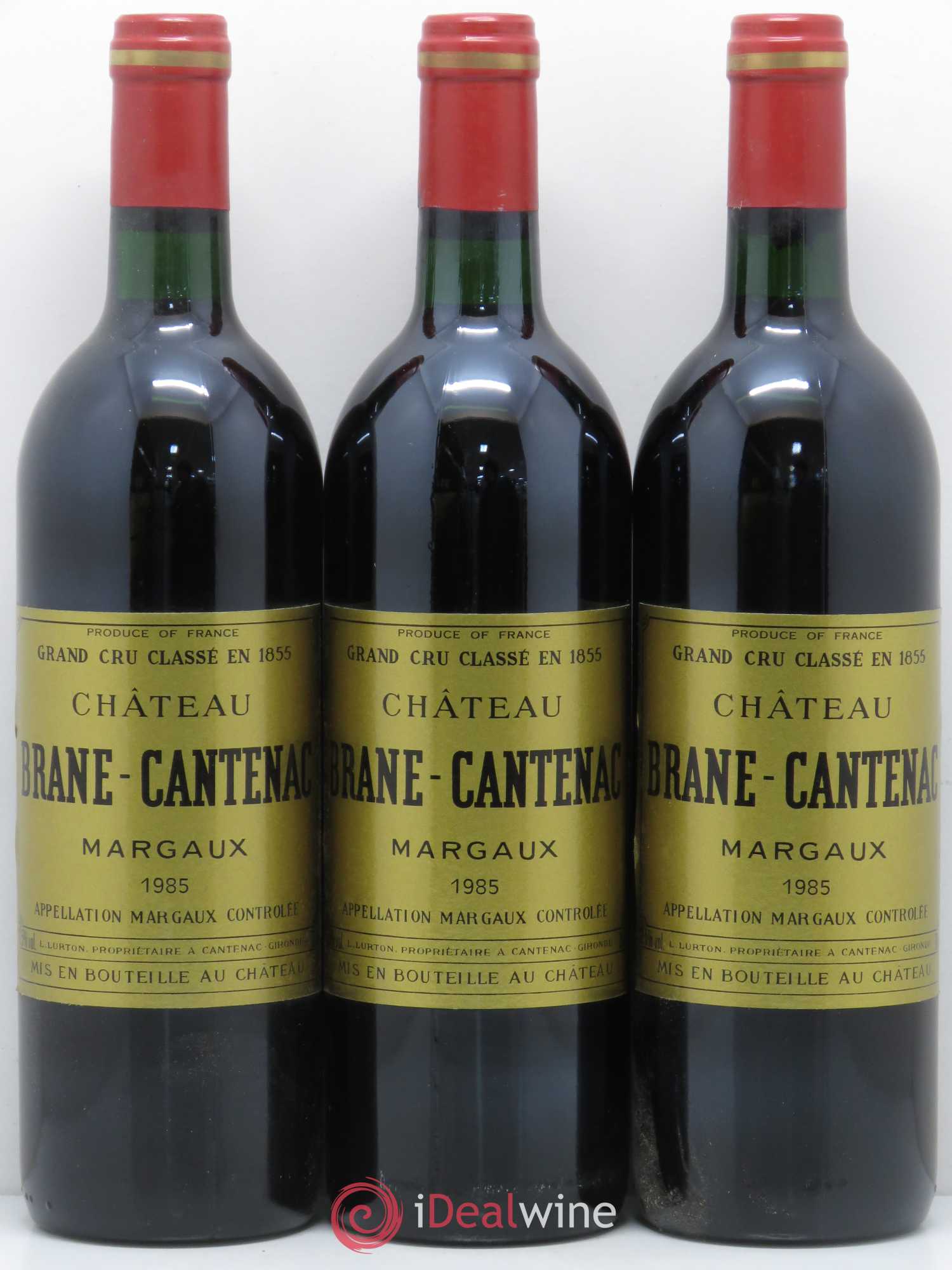 Château Brane Cantenac 2ème Grand Cru Classé 1985 - Lot de 11 bouteilles - 3