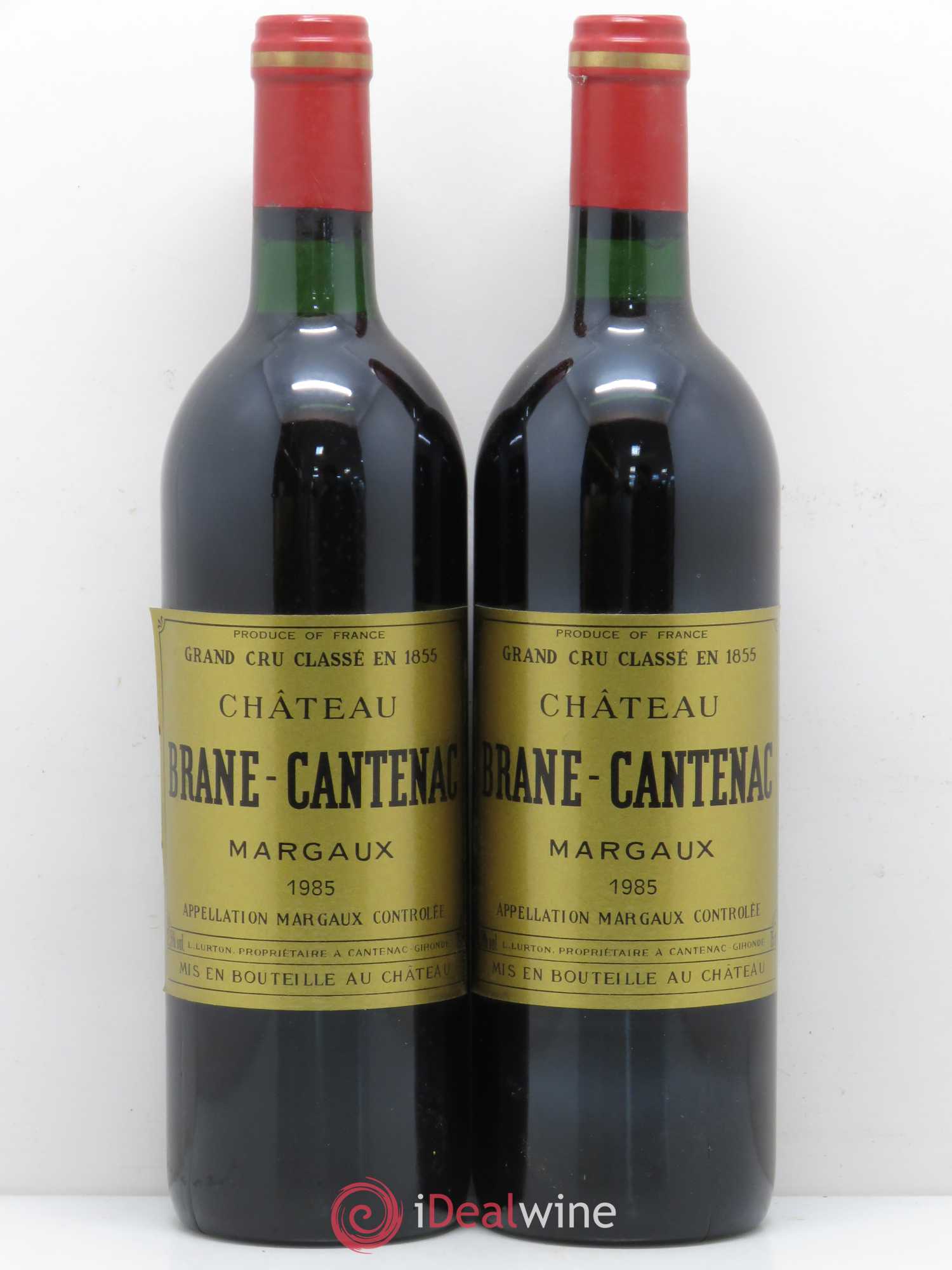 Château Brane Cantenac 2ème Grand Cru Classé 1985 - Lot de 11 bouteilles - 4