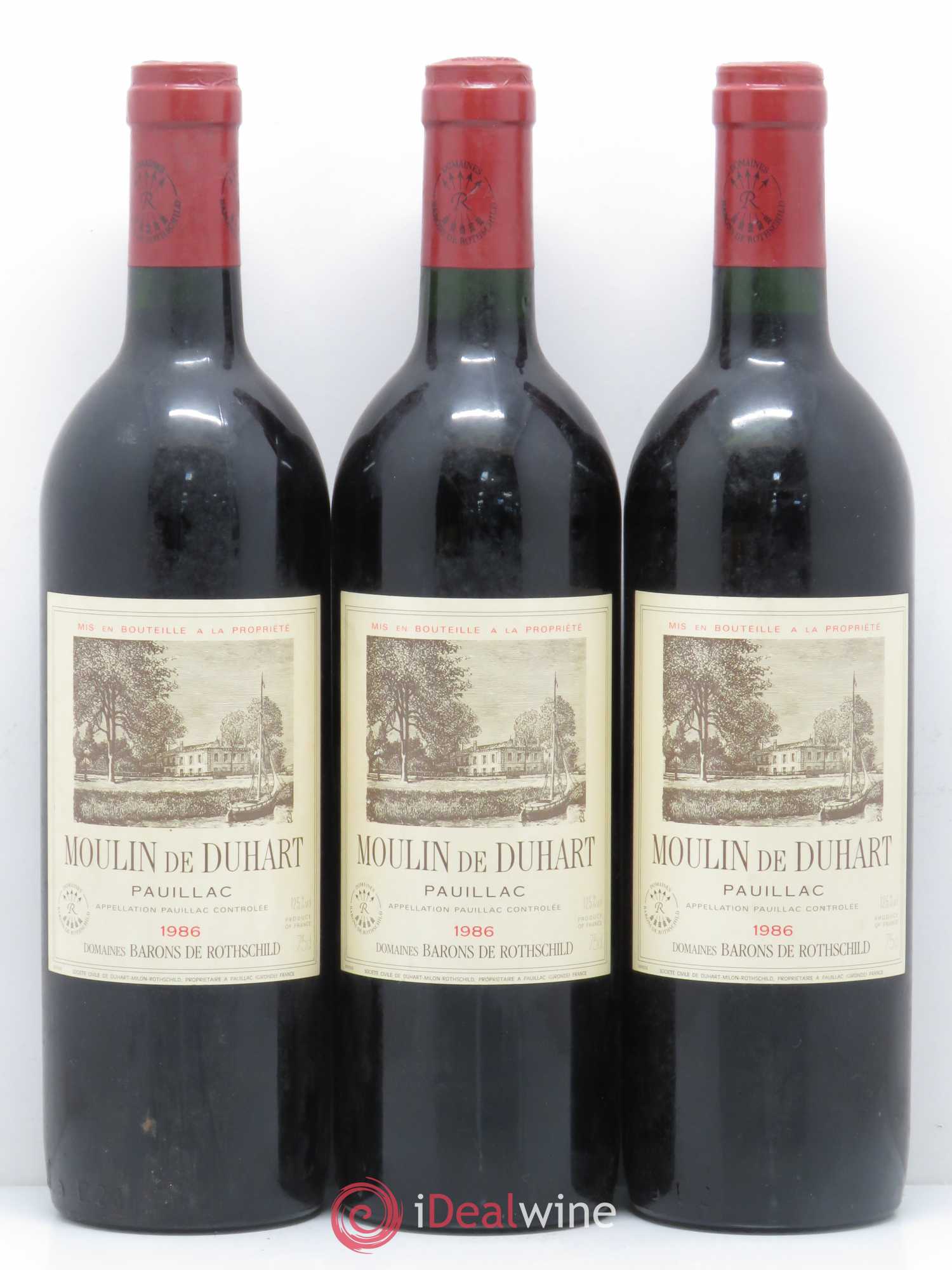 Moulin de Duhart Second Vin 1986 - Lot de 6 bouteilles - 2