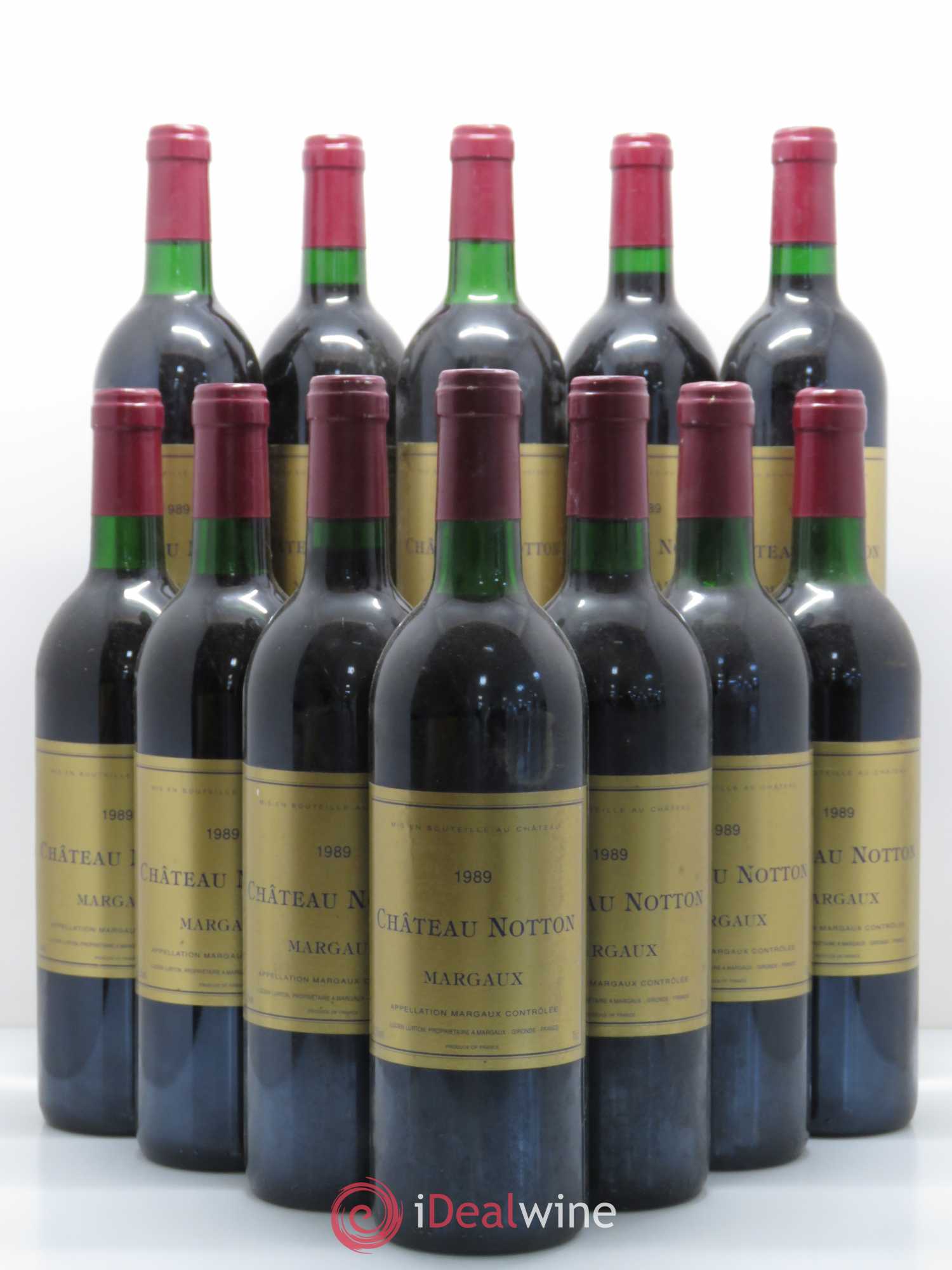 Bordeaux Château Notton 1989 - Posten von 12 Flaschen - 0