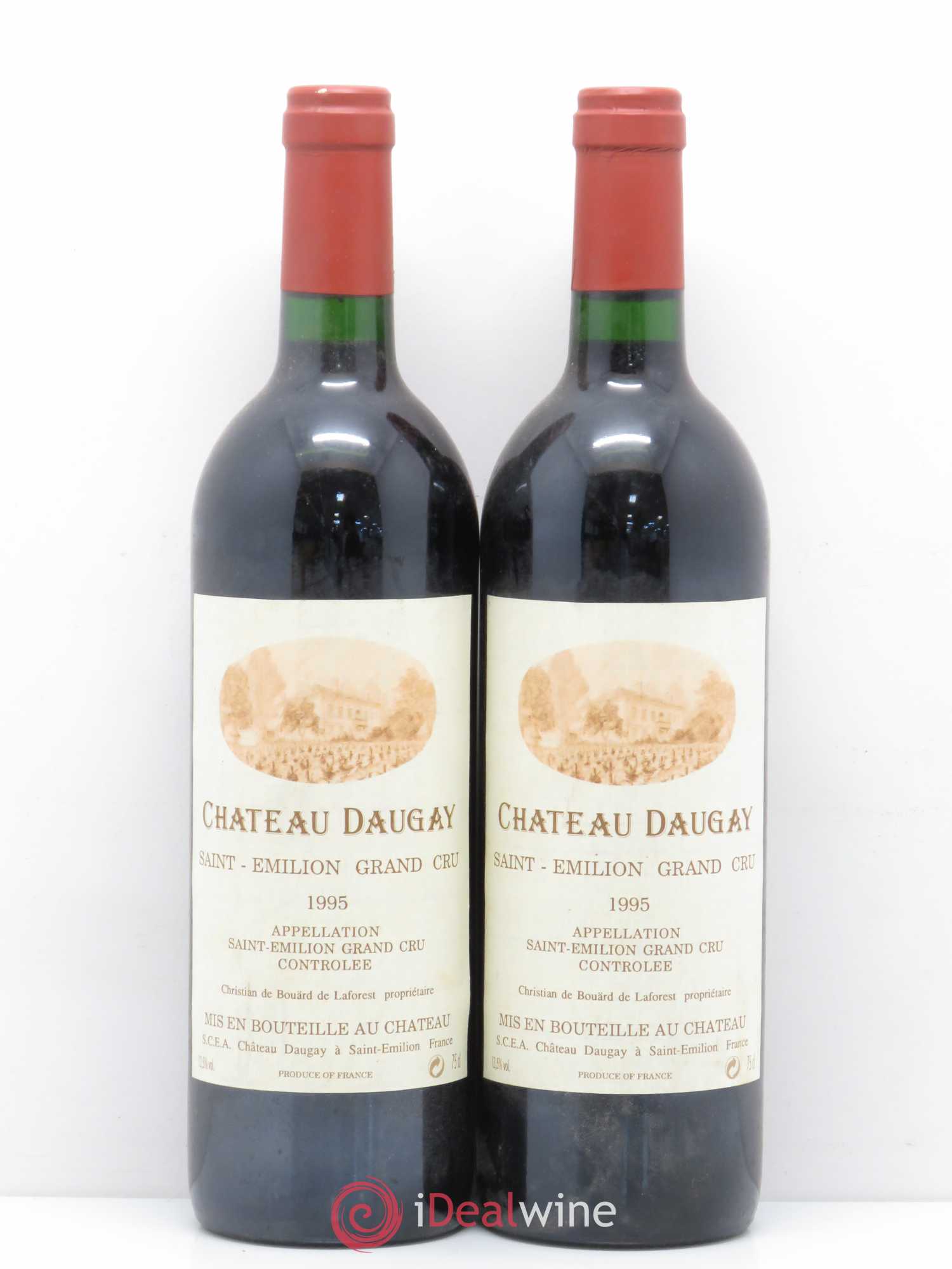 Château Daugay 1995 - Lot de 5 bouteilles - 2