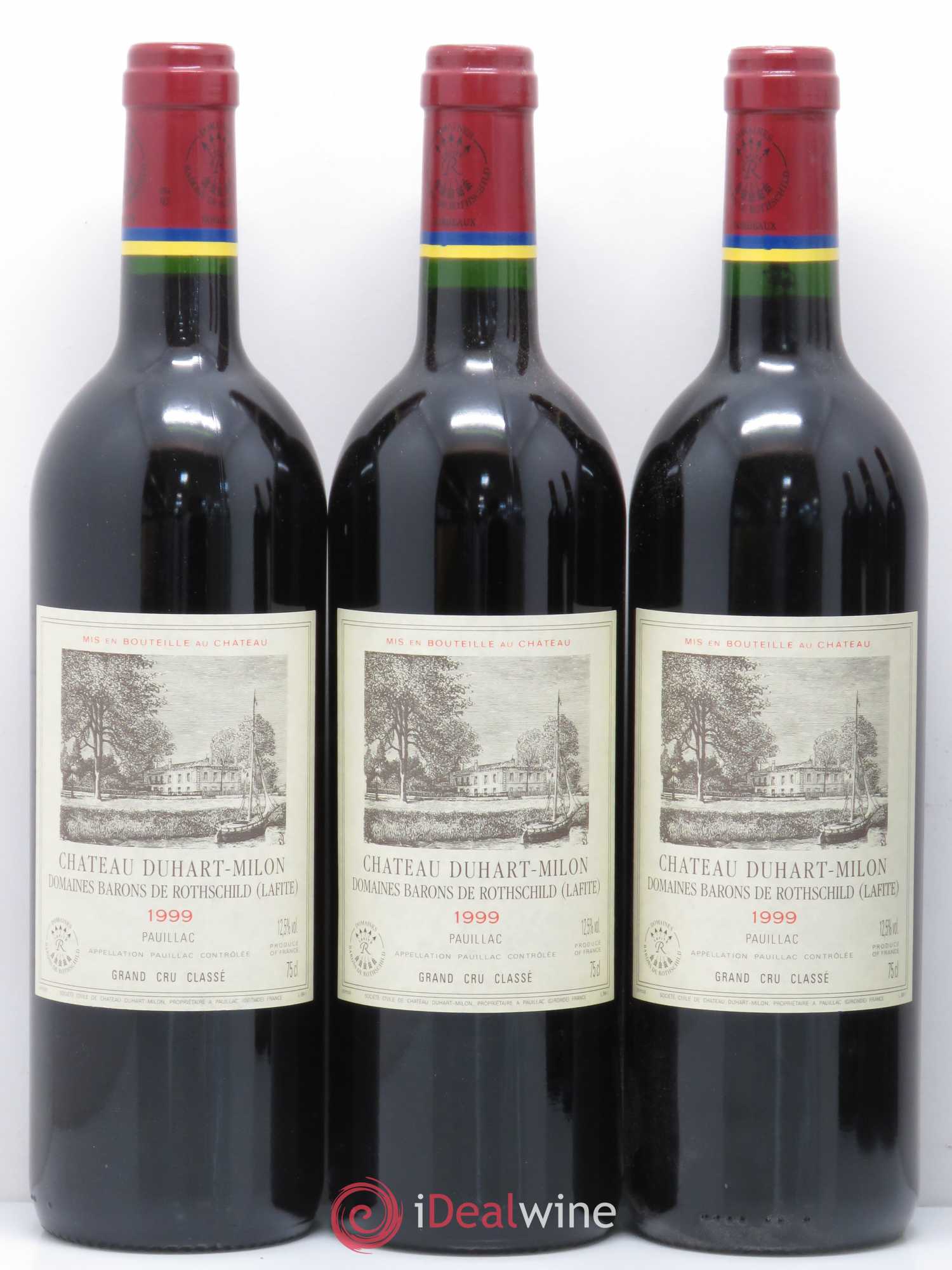 Château Duhart-Milon 4ème Grand Cru Classé 1999 - Lot de 12 bouteilles - 3