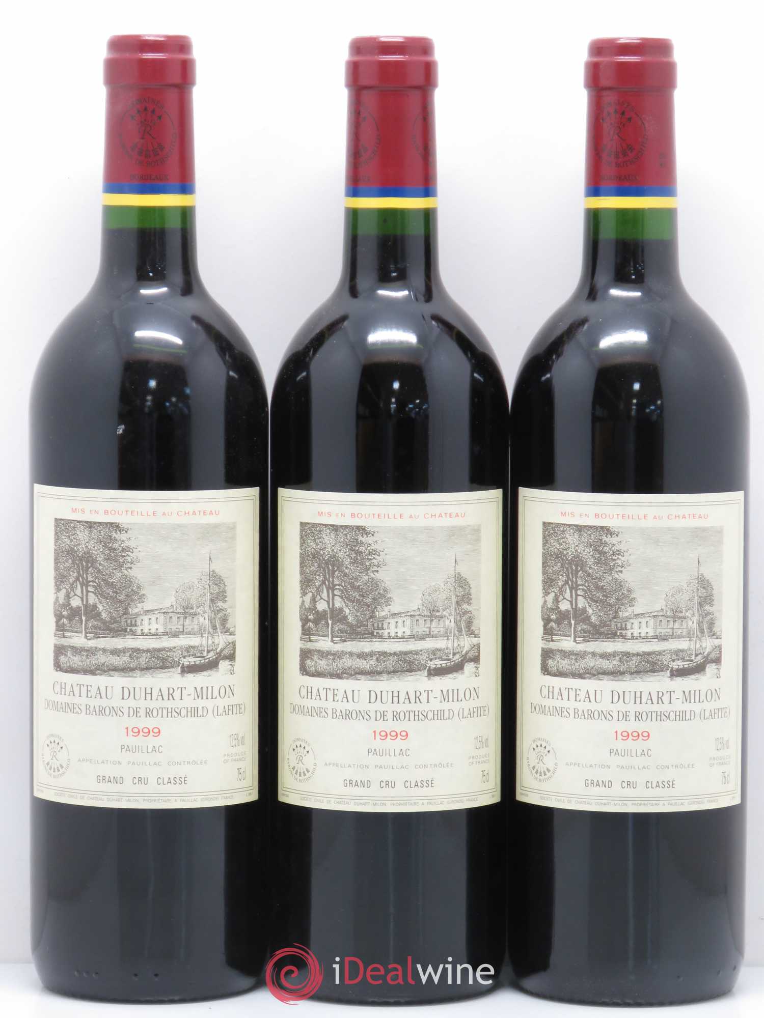 Château Duhart-Milon 4ème Grand Cru Classé 1999 - Lot de 12 bouteilles - 4