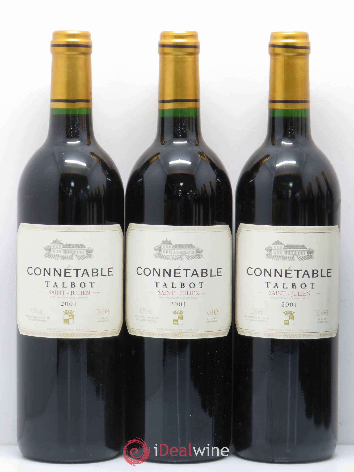 Connétable de Talbot Second Vin 2001 - Lot de 12 bouteilles - 2
