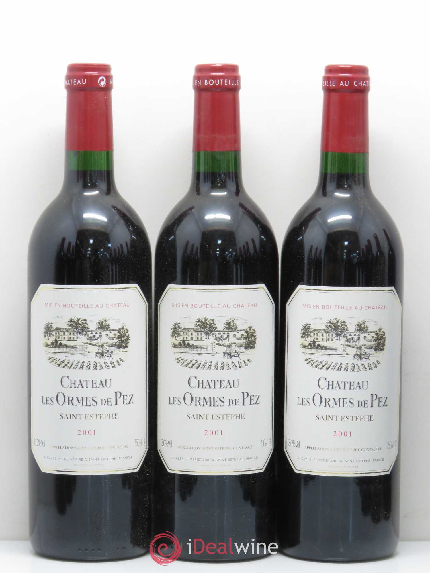 Château les Ormes de Pez 2001 - Lot de 12 bouteilles - 1