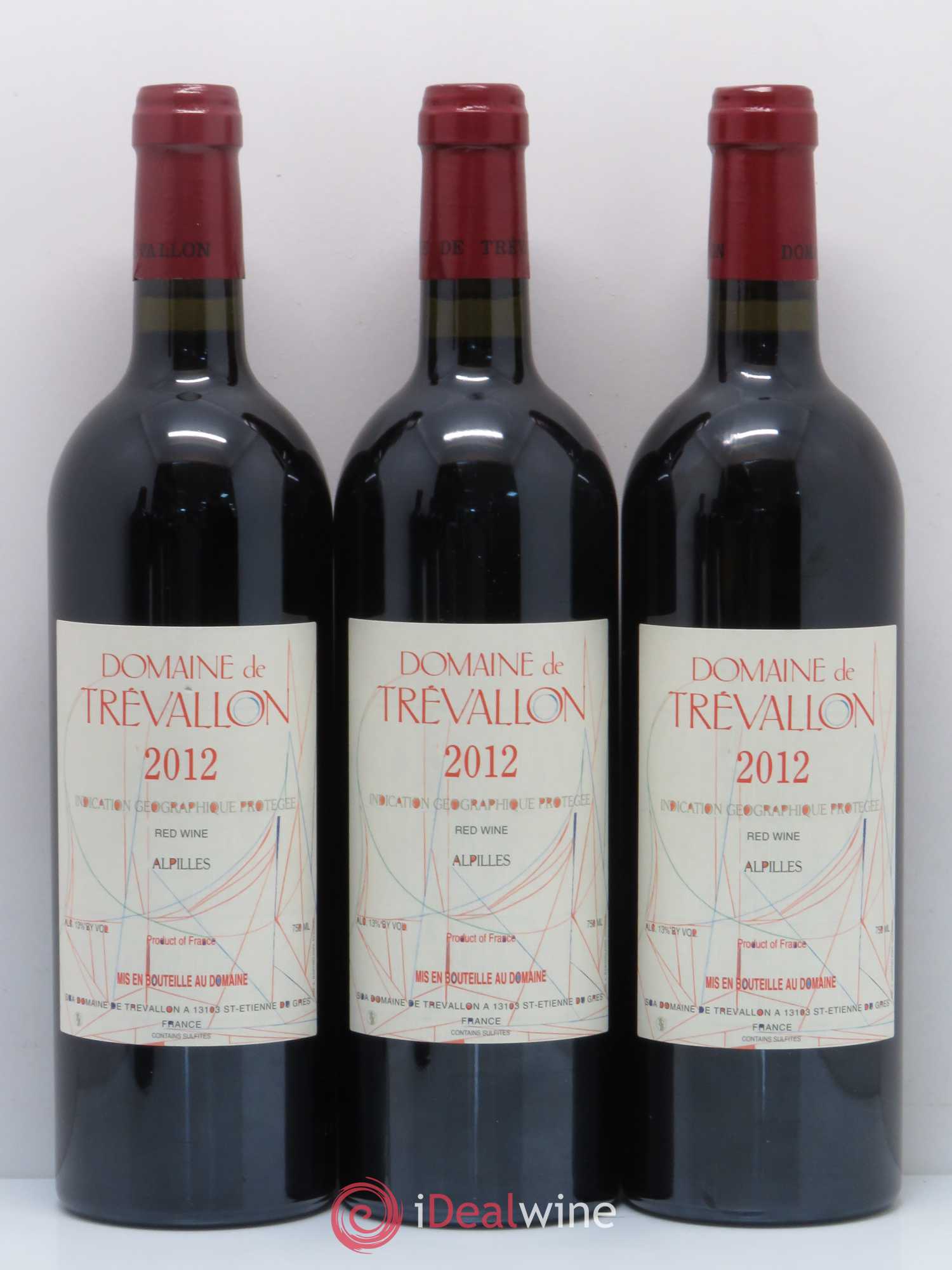 Alpilles Trévallon (Domaine de) Eloi Dürrbach 2012 - Lot de 6 bouteilles - 1