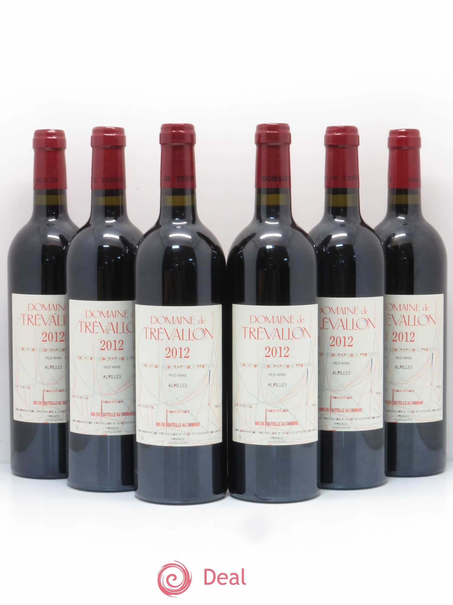 Alpilles Trévallon (Domaine de) Eloi Dürrbach 2012 - Lot de 6 bouteilles - 0