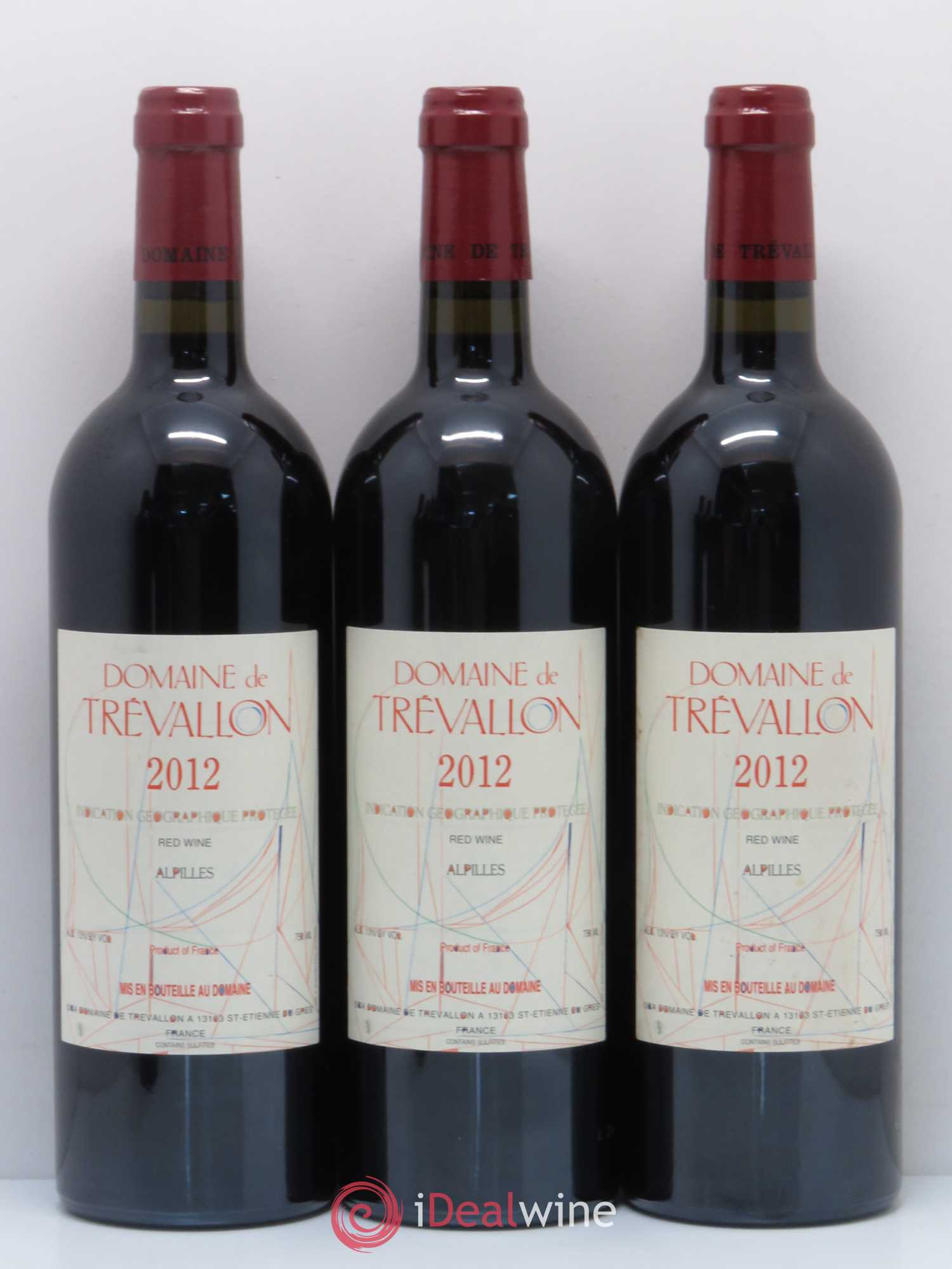Alpilles Trévallon (Domaine de) Eloi Dürrbach 2012 - Lot de 6 bouteilles - 1