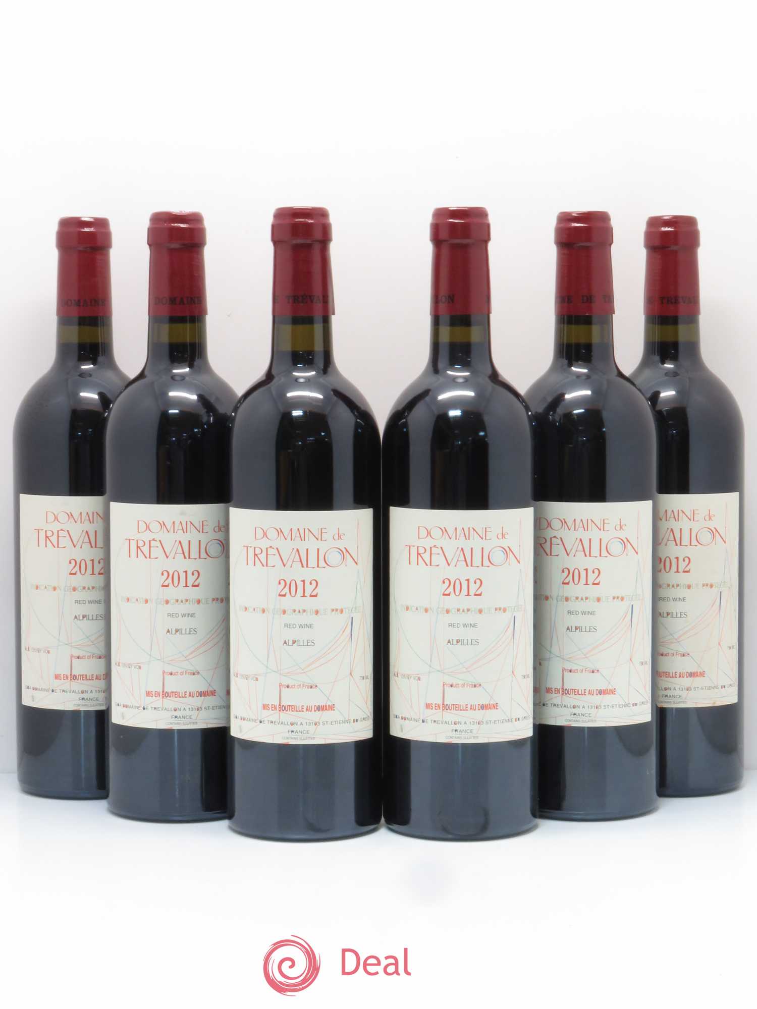 Alpilles Trévallon (Domaine de) Eloi Dürrbach 2012 - Lot de 6 bouteilles - 0