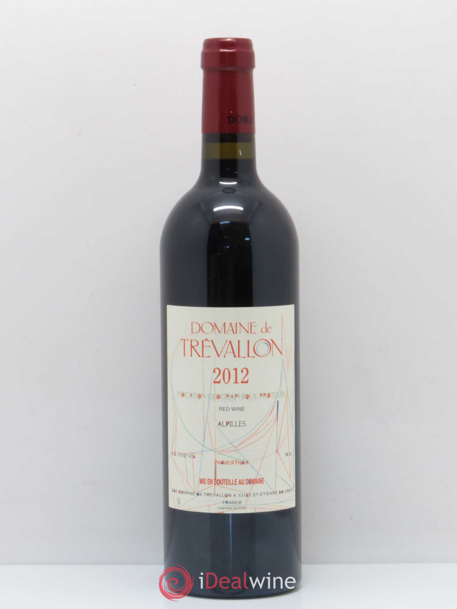 Alpilles Trévallon (Domaine de) Eloi Dürrbach 2012 - Lot de 1 bouteille - 0