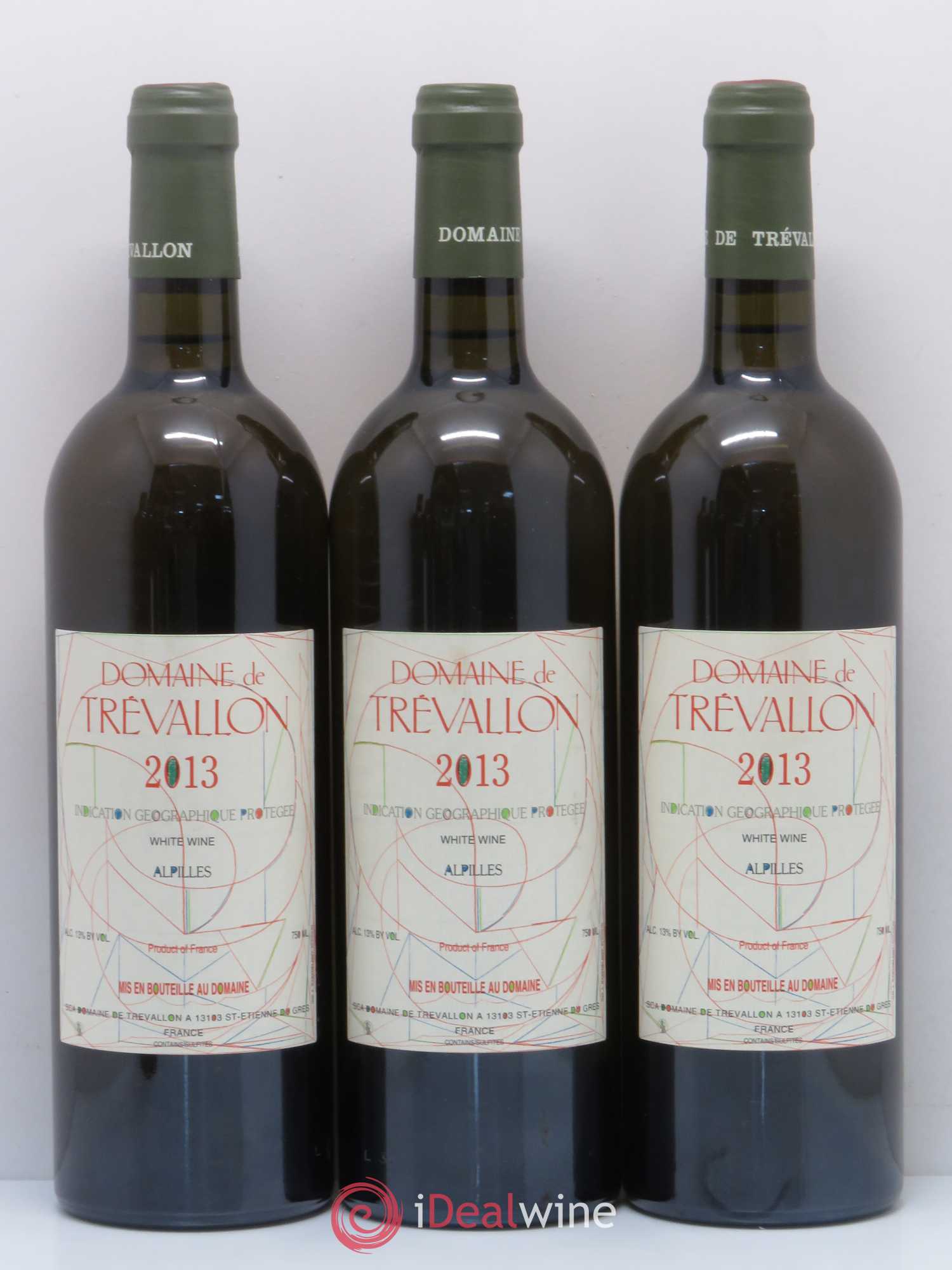VDP Bouches du Rhône Trévallon (Domaine de) Eloi Dürrbach 2013 - Lot de 6 bouteilles - 1