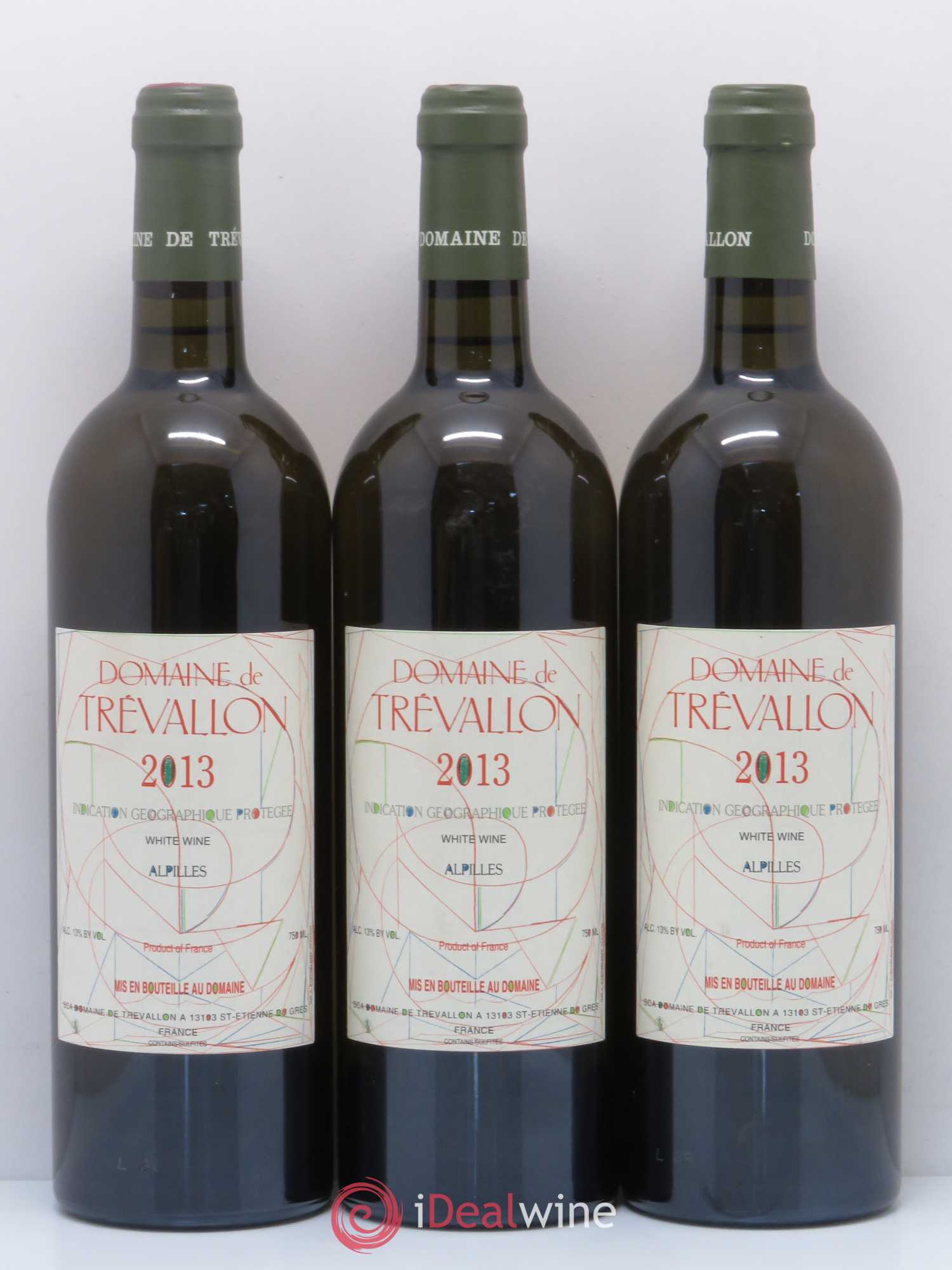 VDP Bouches du Rhône Trévallon (Domaine de) Eloi Dürrbach 2013 - Lot de 6 bouteilles - 2