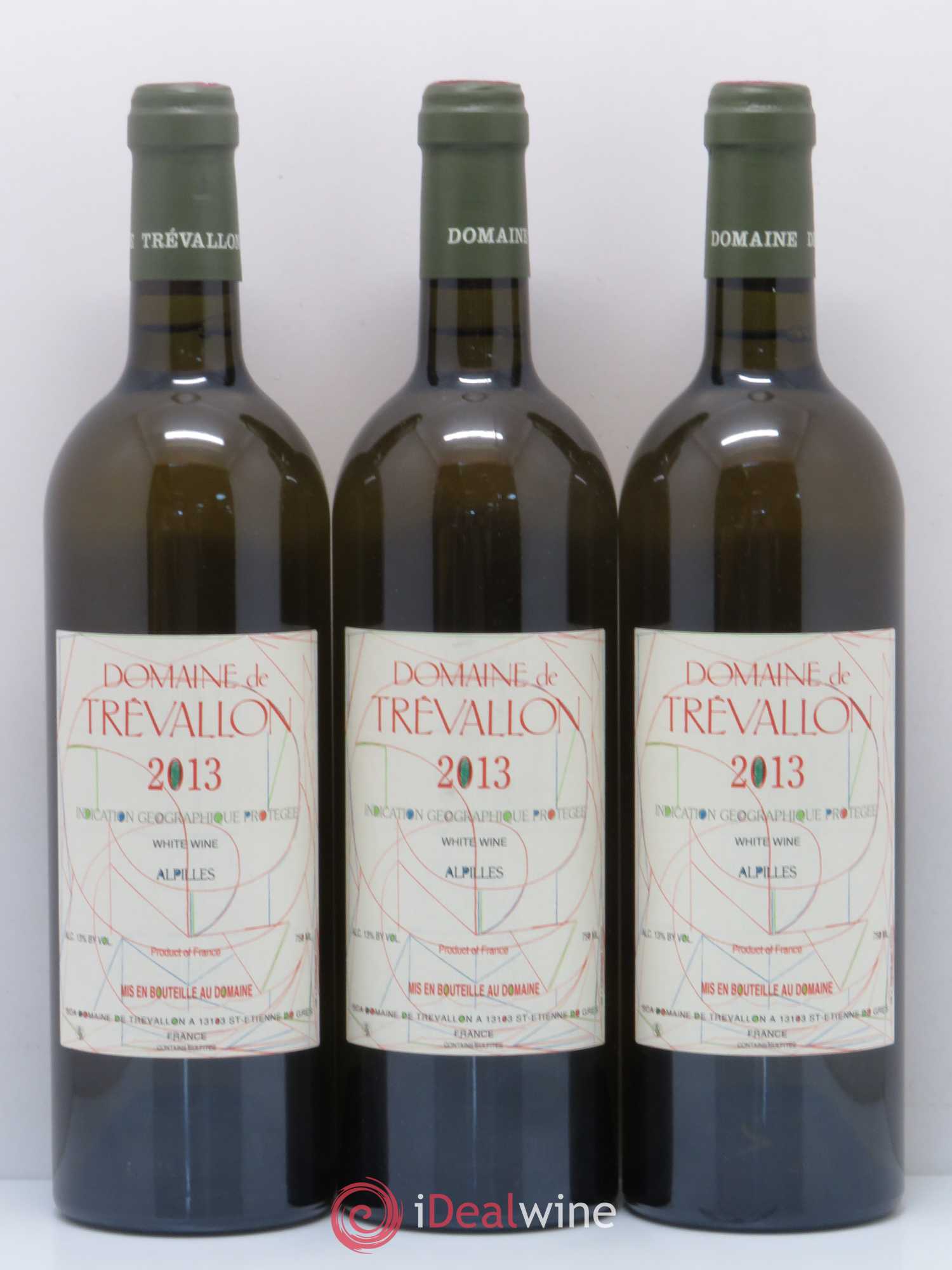 Alpilles Trévallon (Domaine de) Eloi Dürrbach 2013 - Lot de 3 bouteilles - 0