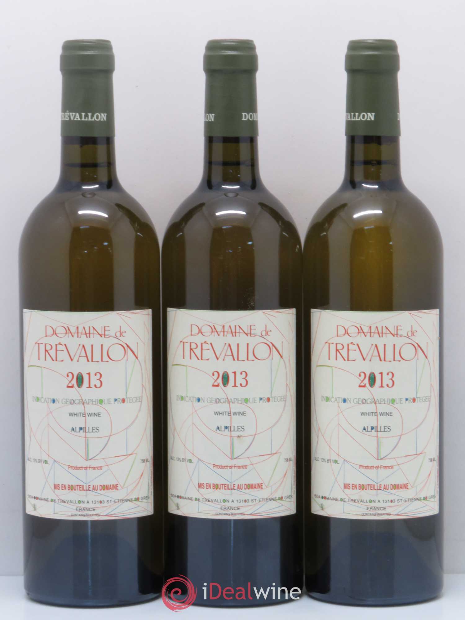 Alpilles Trévallon (Domaine de) Eloi Dürrbach 2013 - Lot de 3 bouteilles - 0