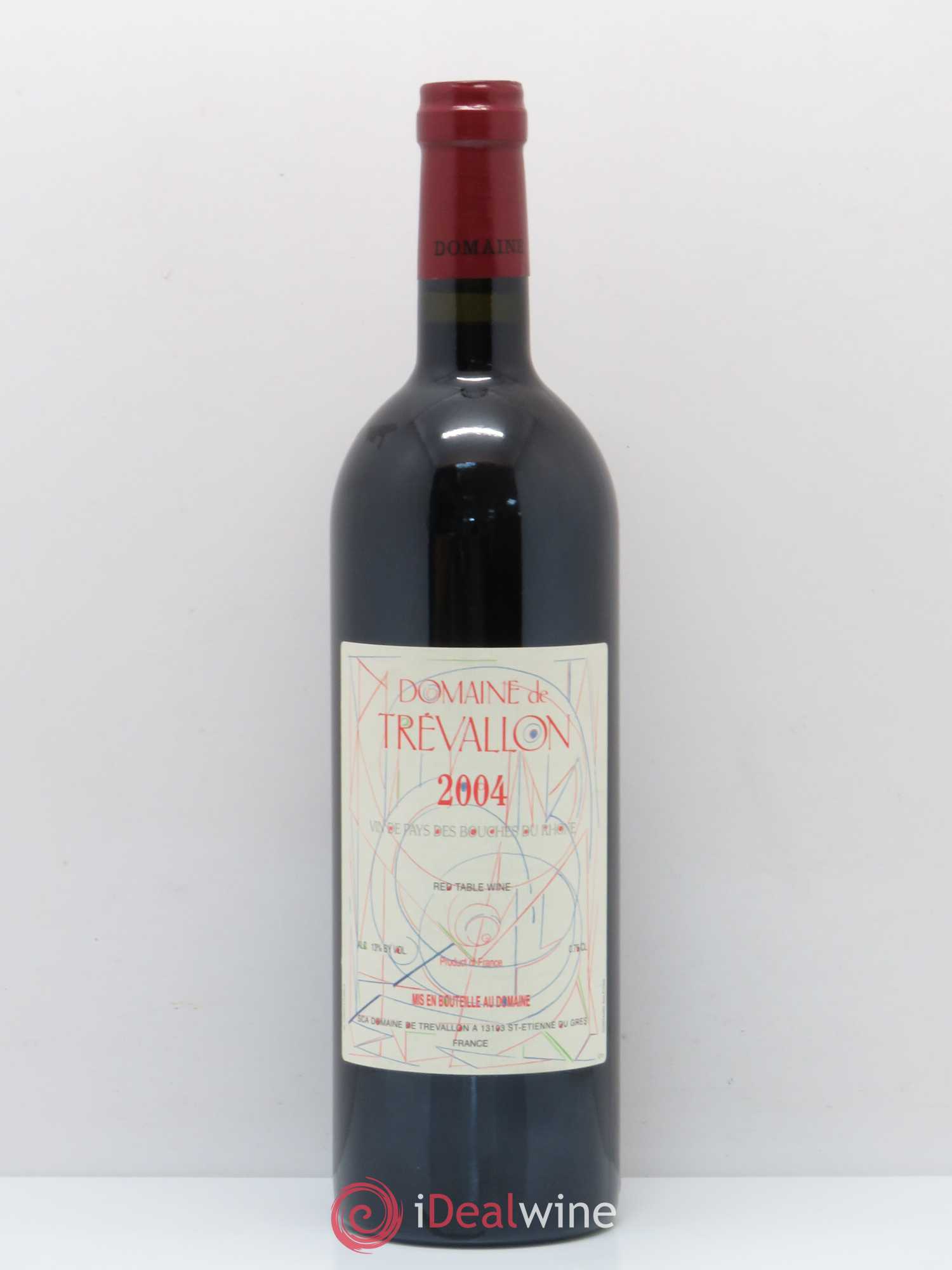 VDP Bouches du Rhône Trévallon (Domaine de) Eloi Dürrbach 2004 - Lot de 1 bouteille - 0