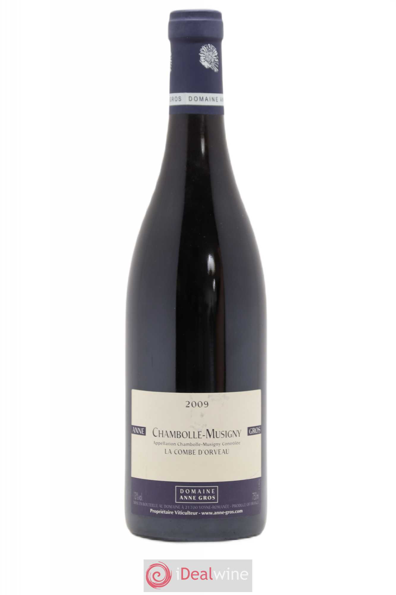 Chambolle-Musigny La Combe d'Orveau Anne Gros 2009 - Lot de 1 bouteille - 0