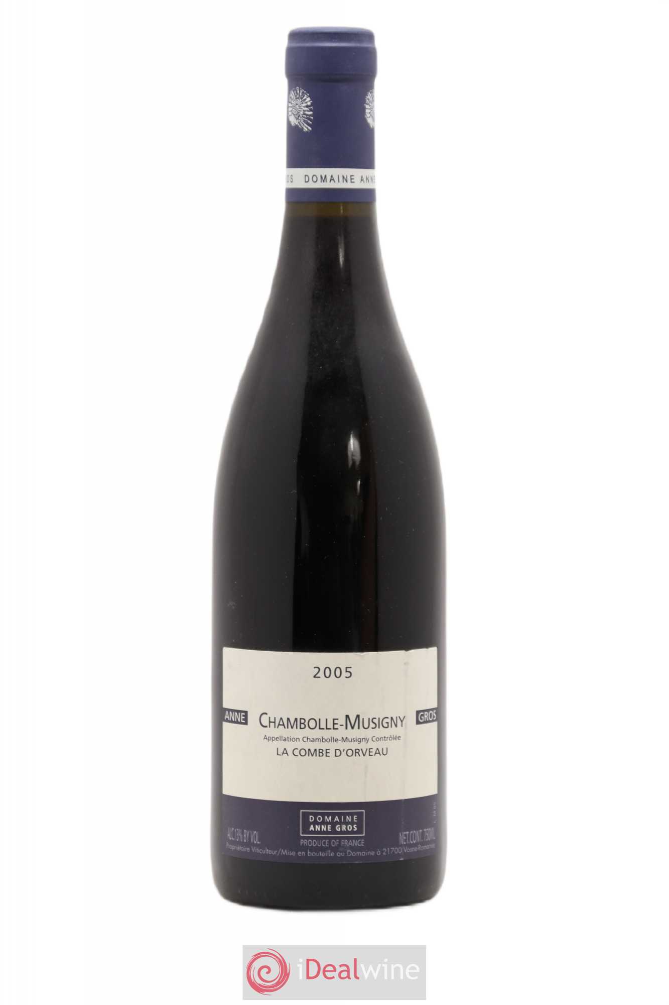 Chambolle-Musigny La Combe d'Orveau Anne Gros 2005 - Lot de 1 bouteille - 0