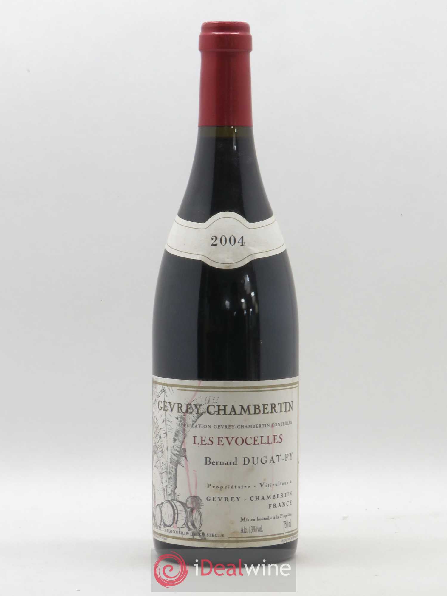 Gevrey-Chambertin Les Evocelles Vieilles Vignes Dugat-Py 2004 - Lot de 1 bouteille - 0